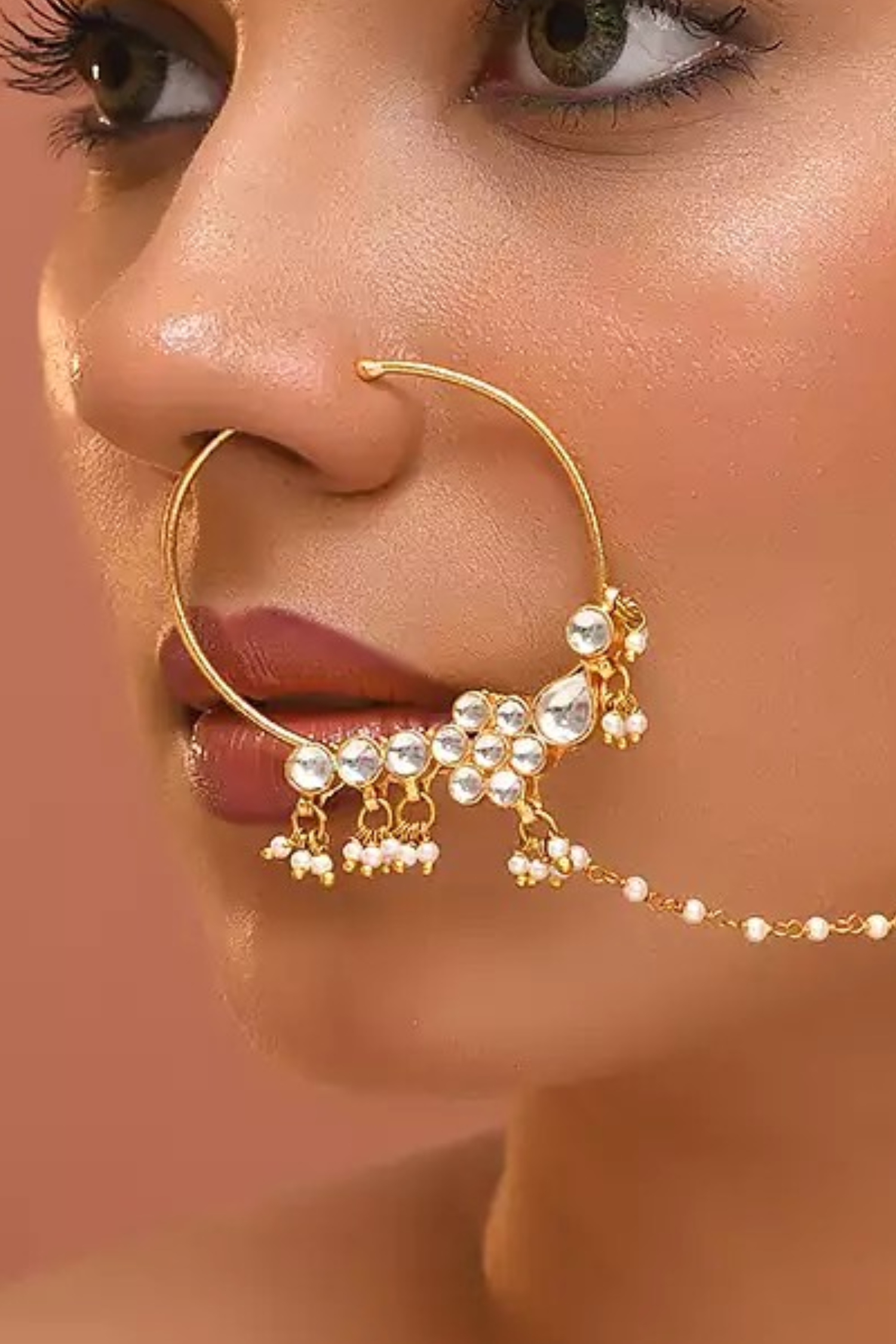 Gold Plated Nose Ring