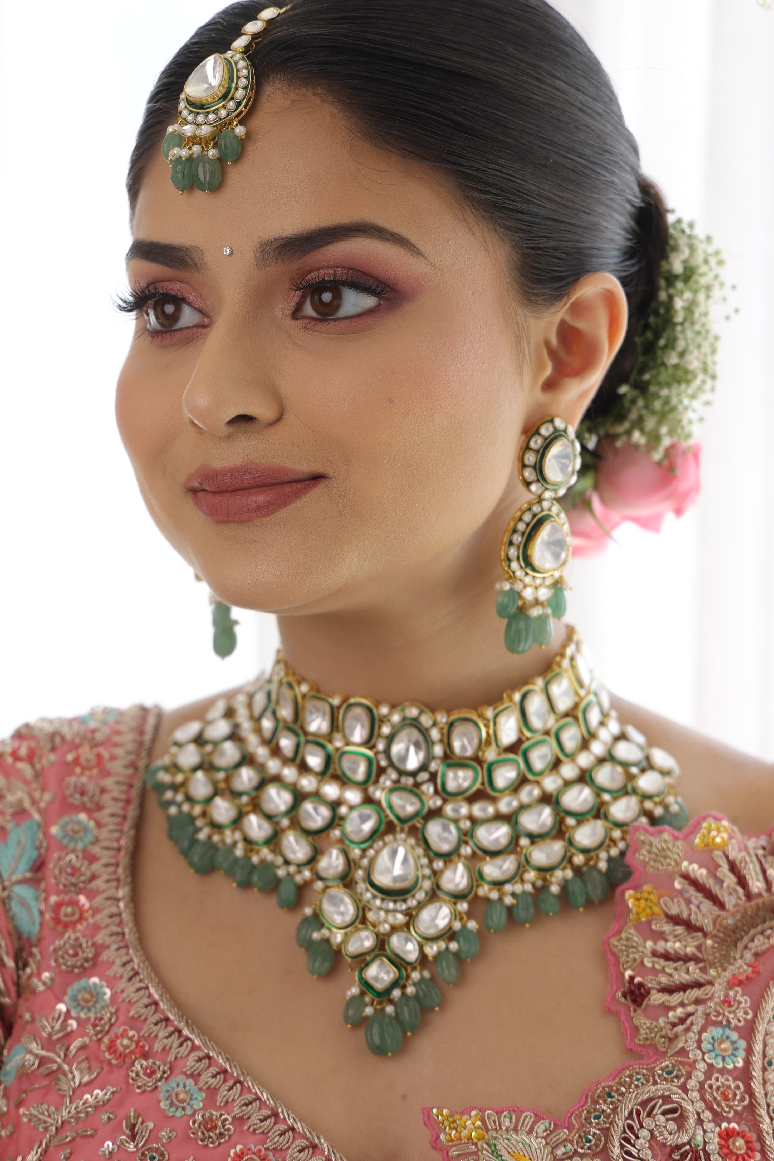 Laxmi Polki Kundan Set