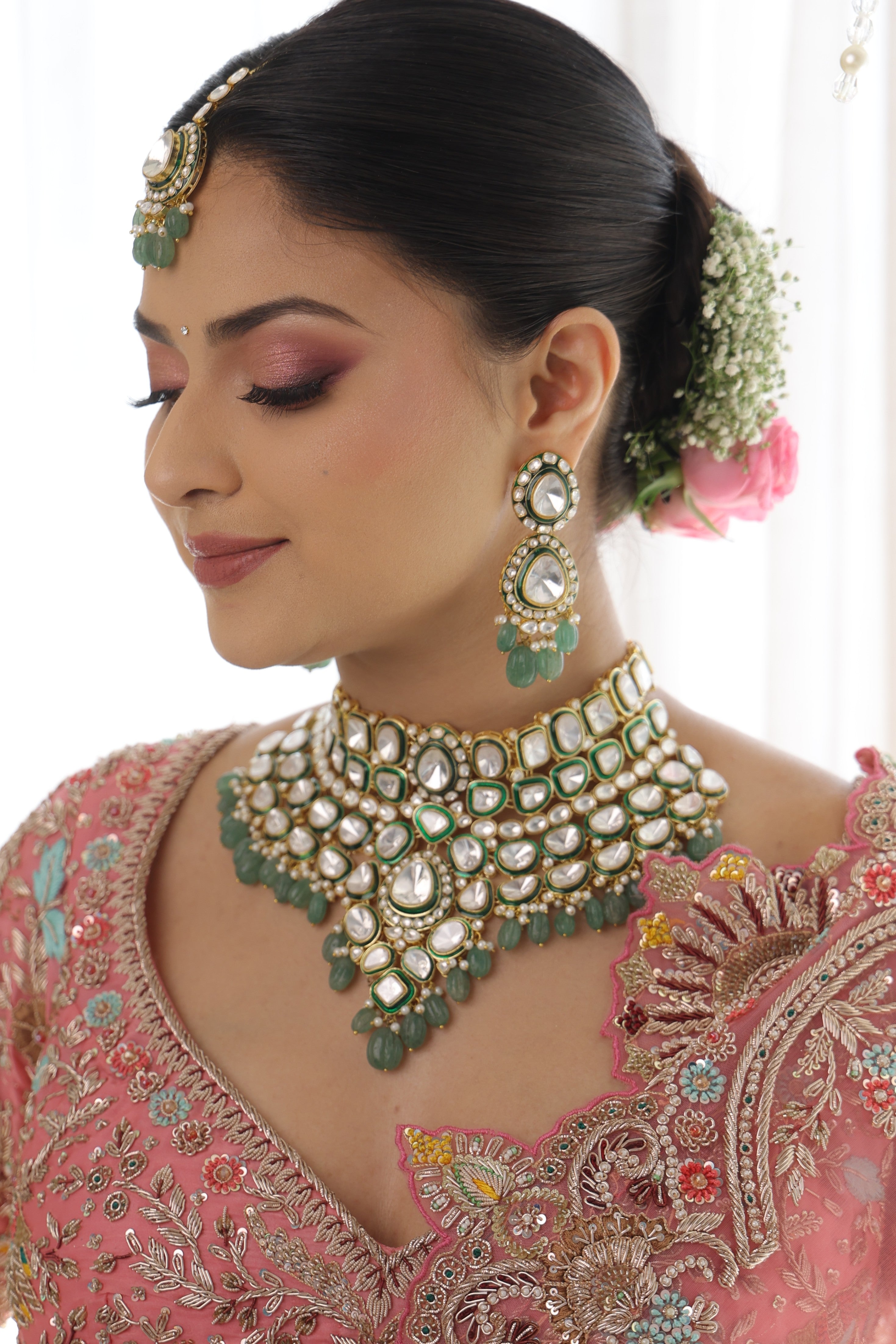 Laxmi Polki Kundan Set