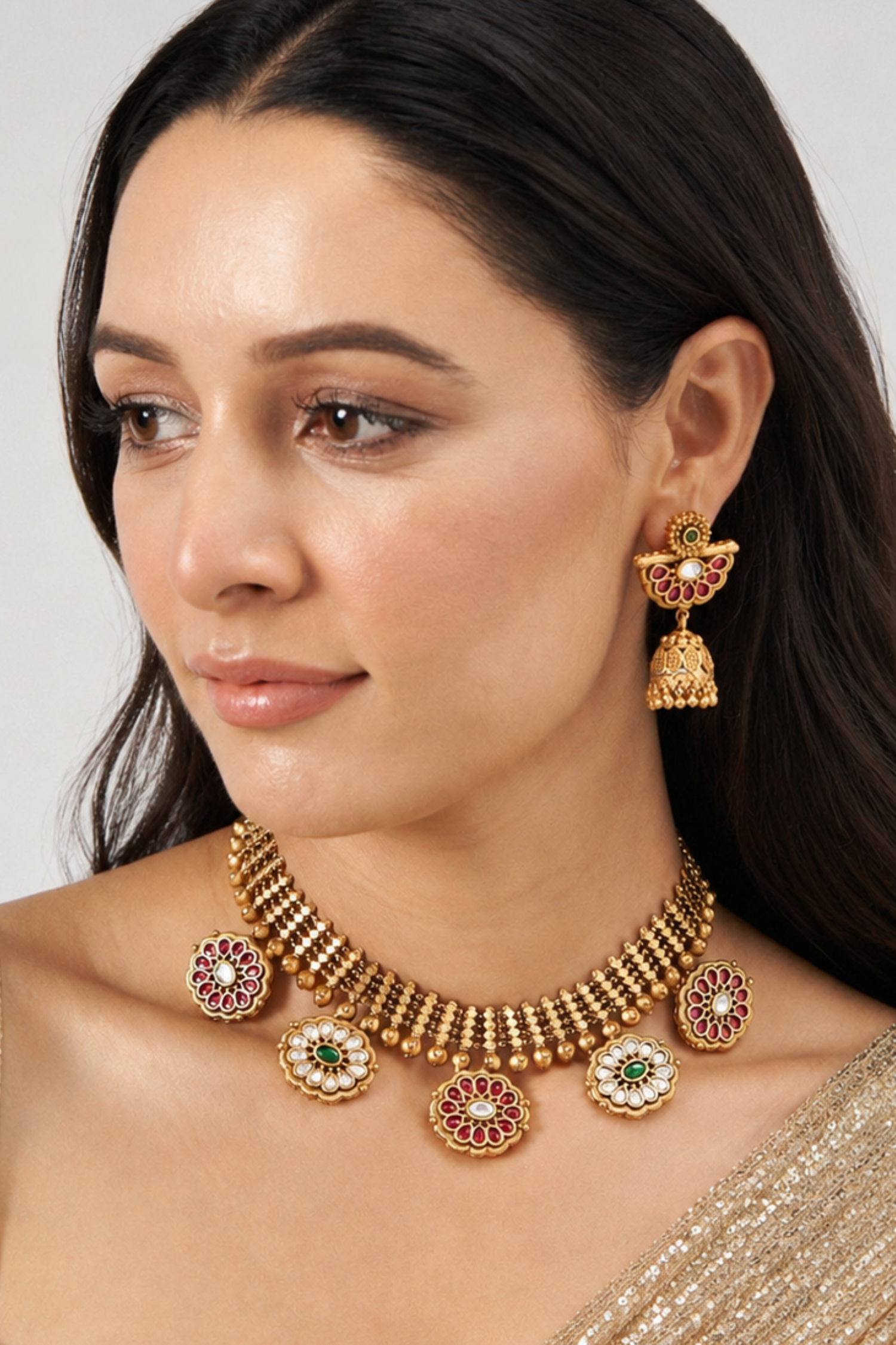 Iktara Gold Temple Set