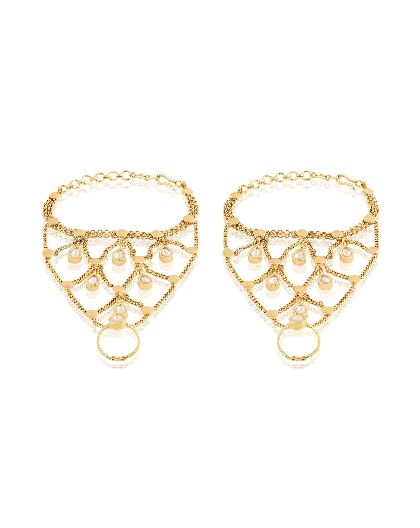 Gold Plated Haath Phool