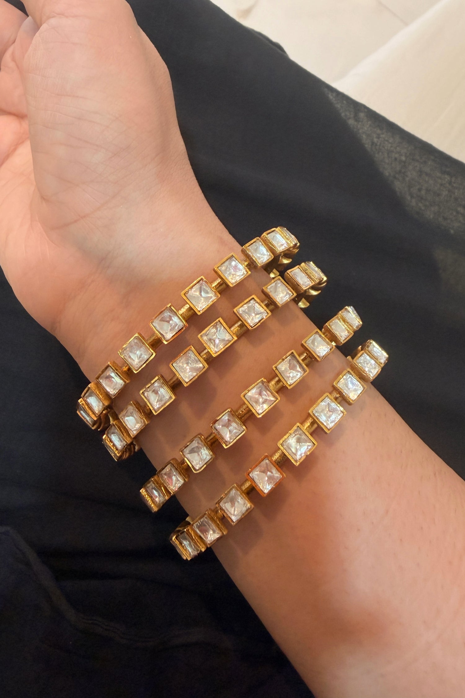 Uncut Polki Bangles