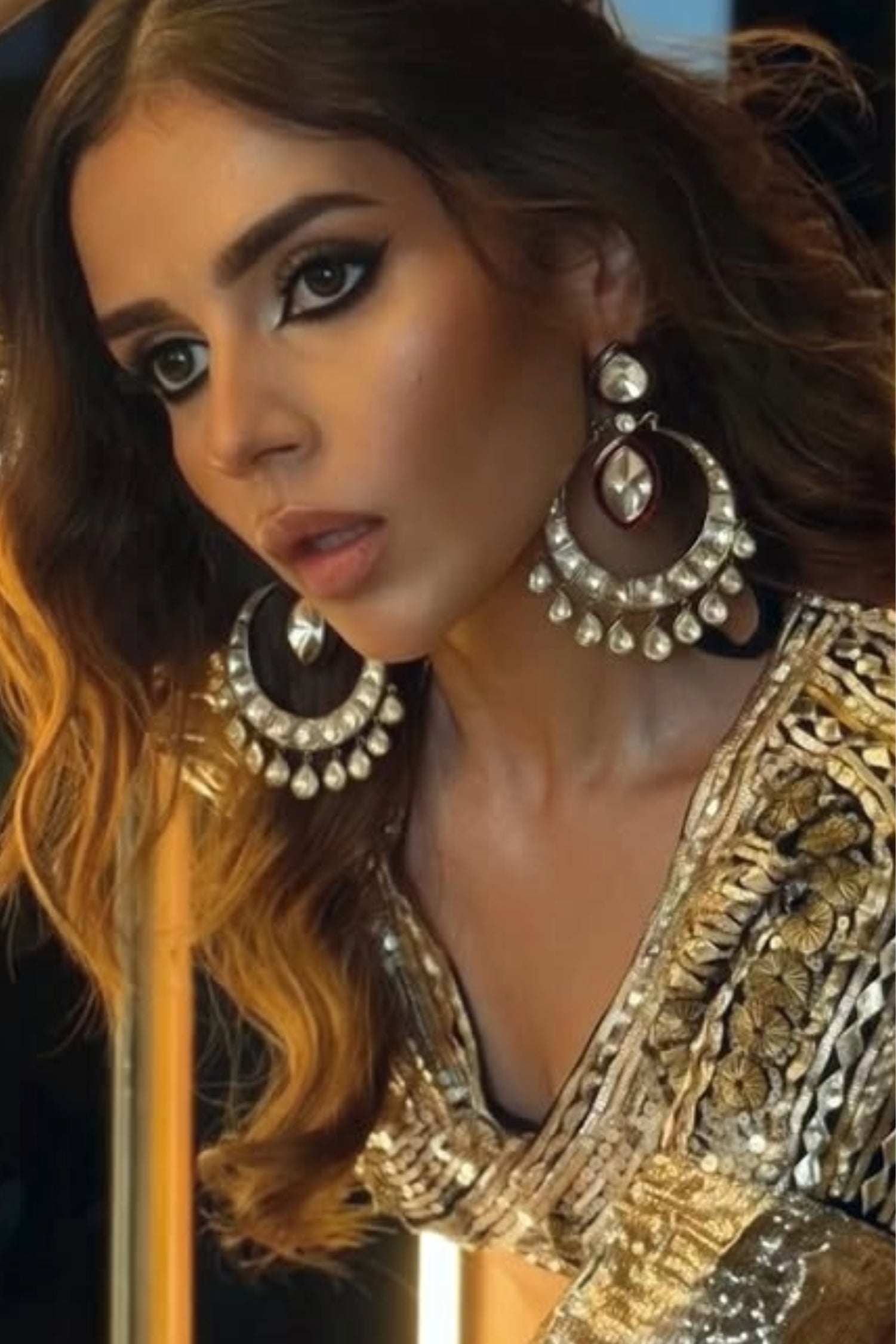Leela Polki Earrings