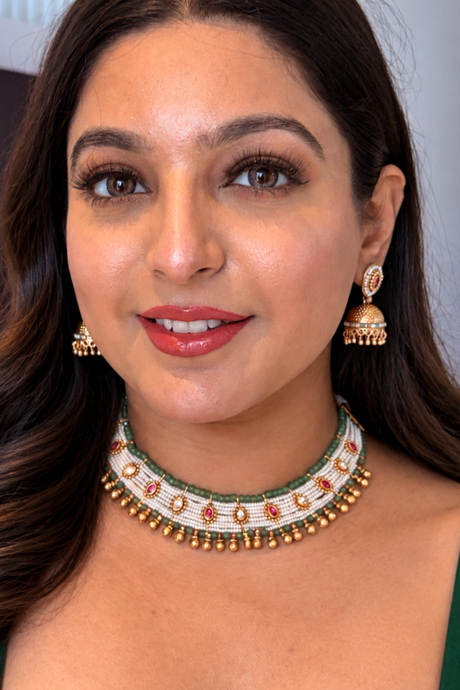 Shloka Temple Gold Set
