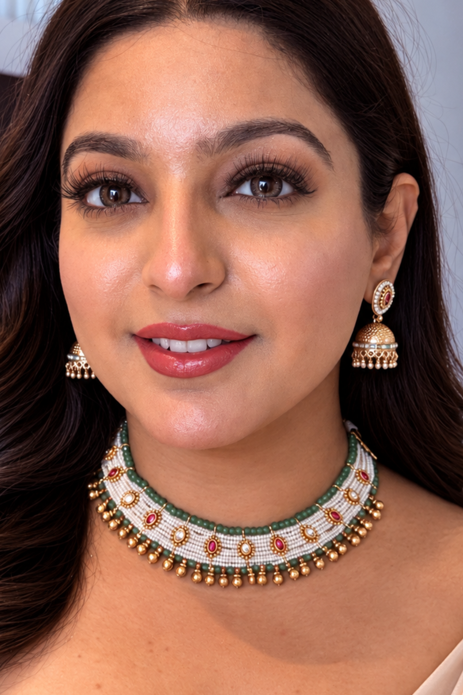 Shloka Temple Gold Set