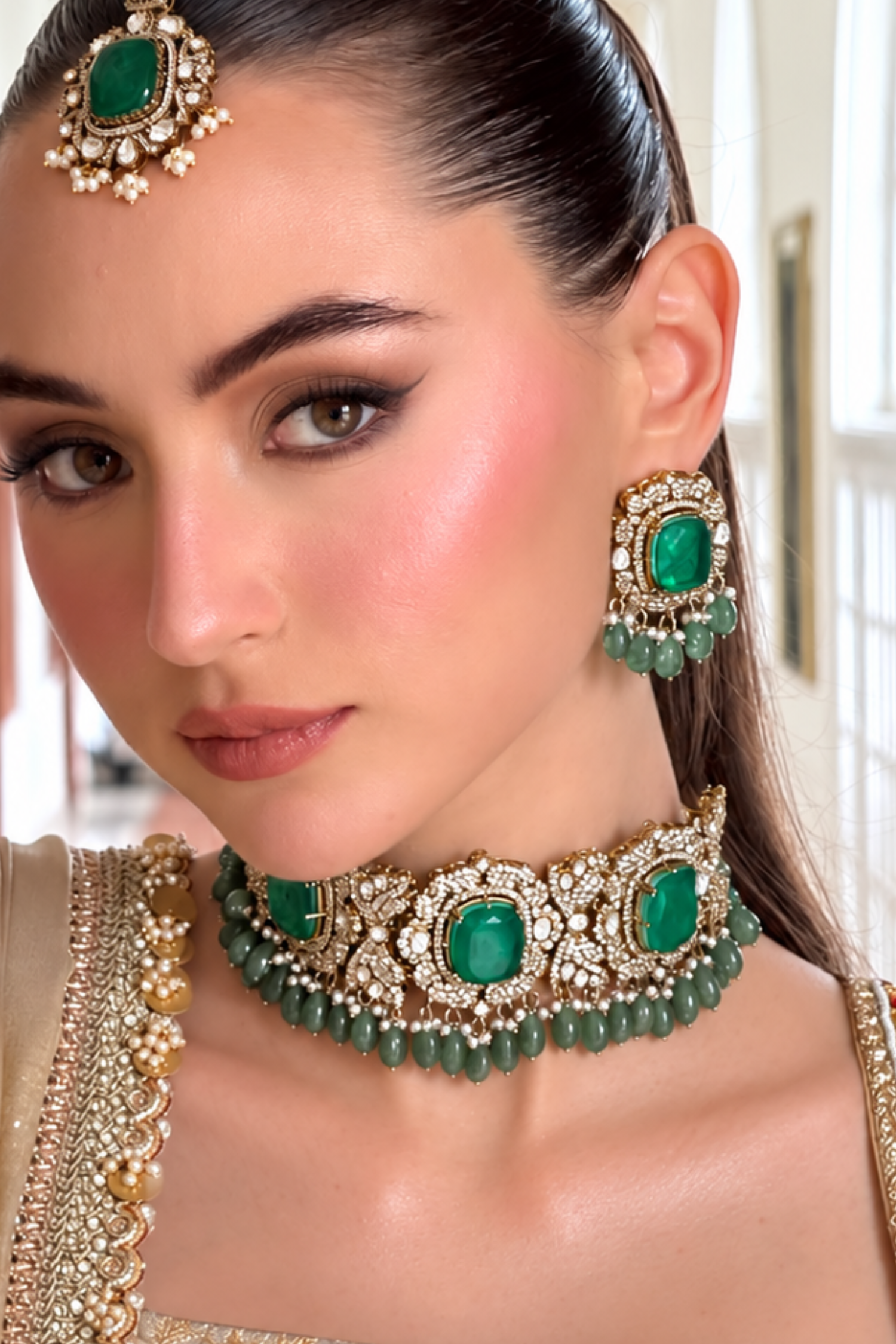 Kailani Polki Choker Set