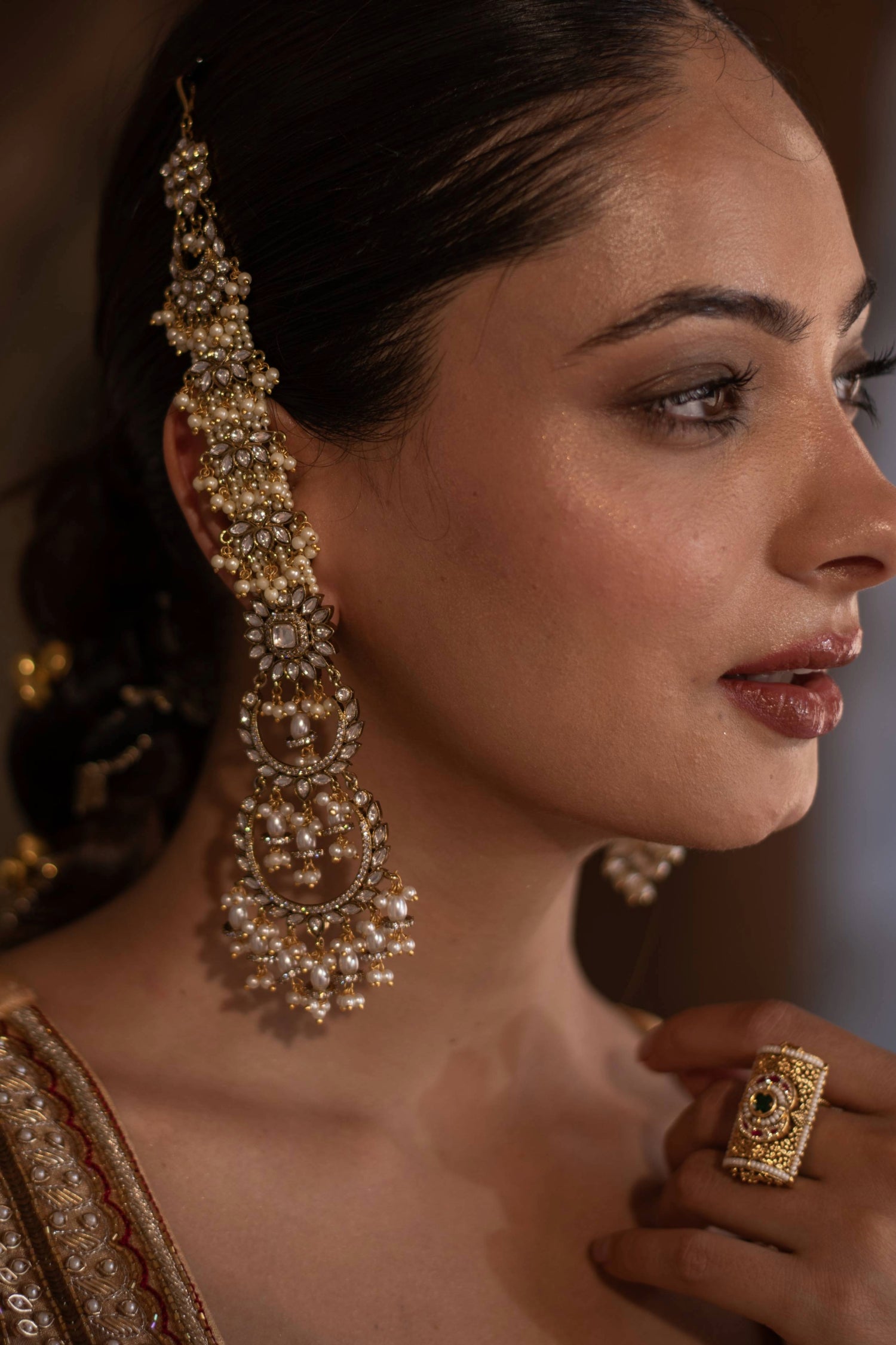 Sagrika Royal Polki Earrings