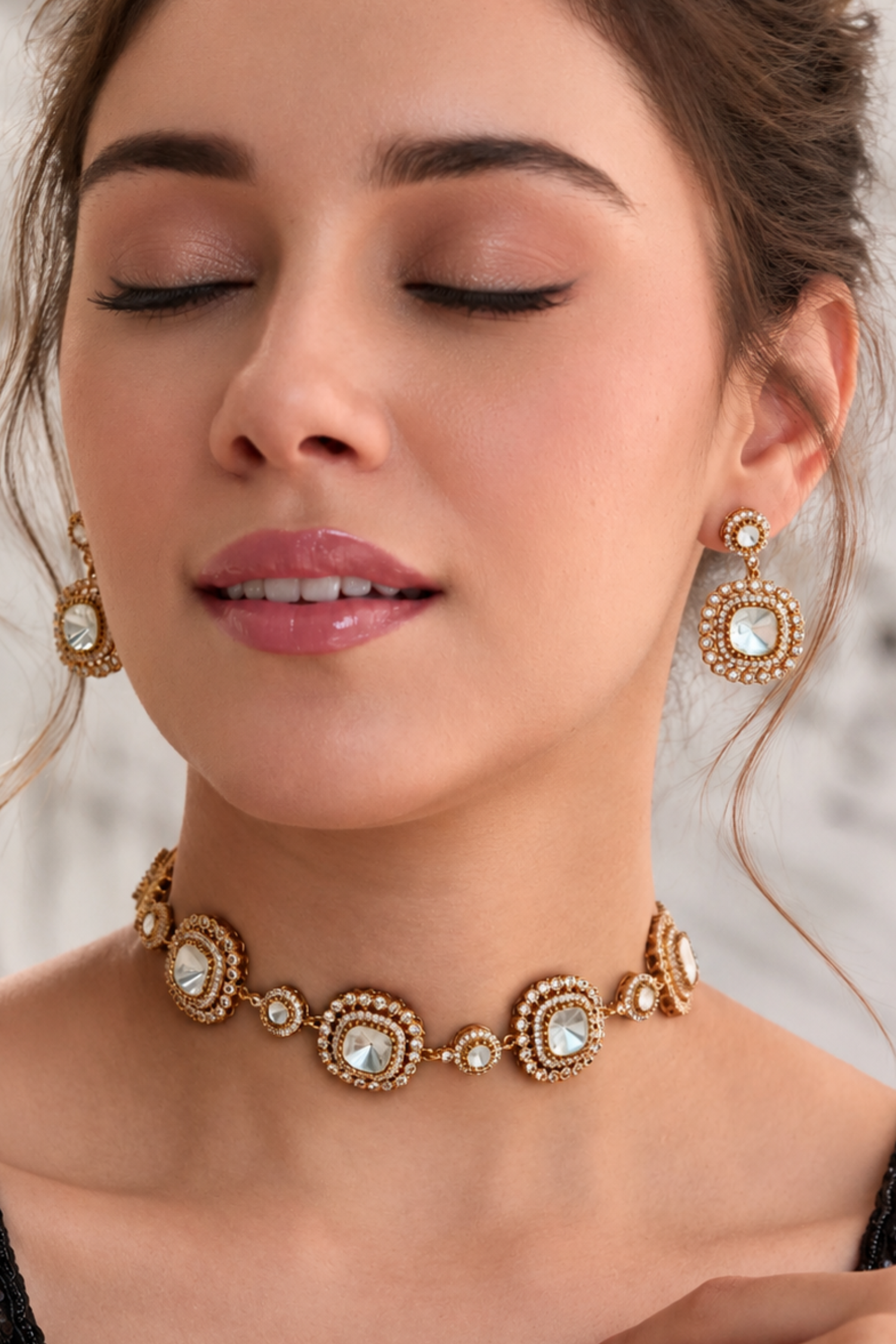 Veya Polki Choker Set