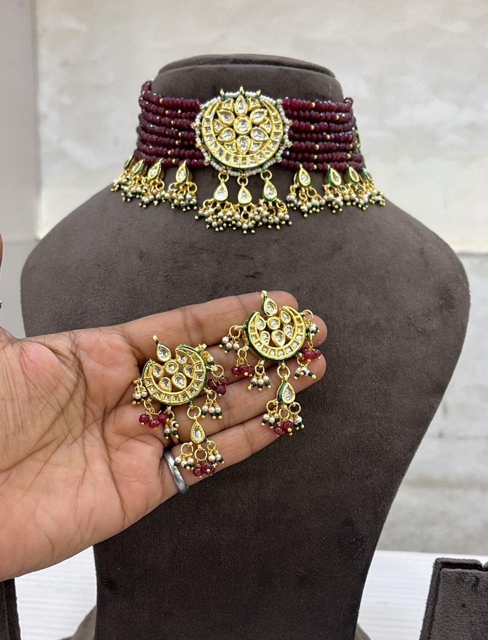 Simar Kundan Choker Set