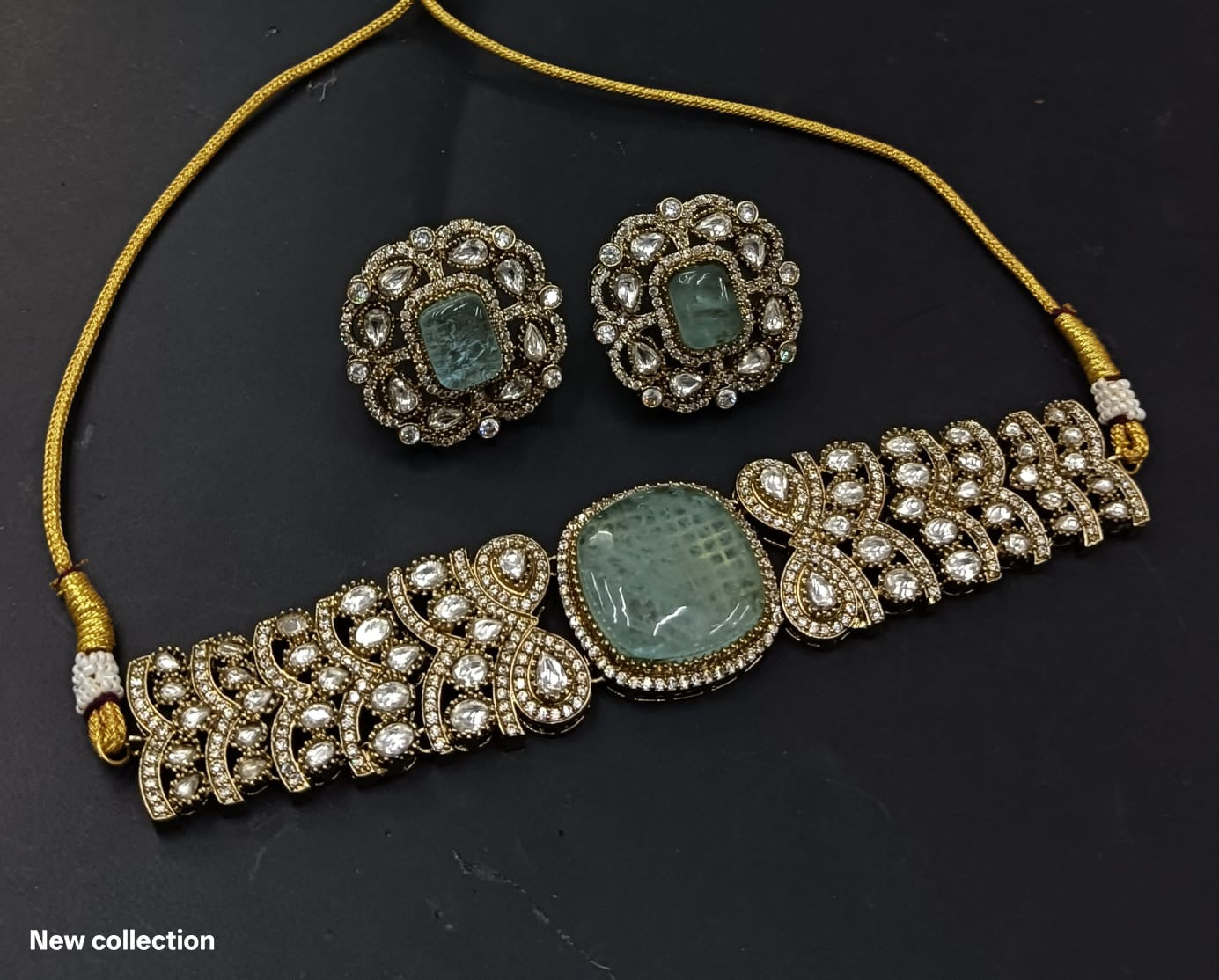 Simran Victorian Polki Set