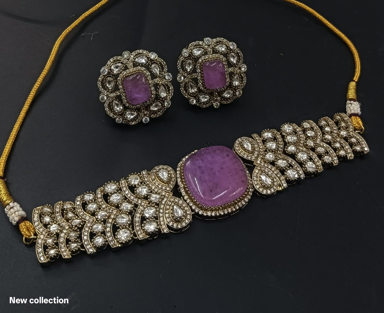 Simran Victorian Polki Set