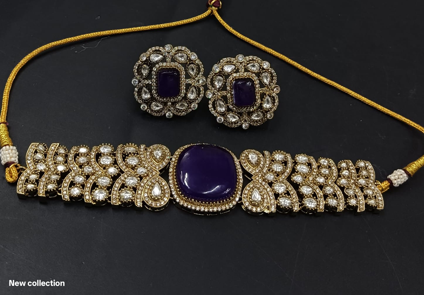 Simran Victorian Polki Set