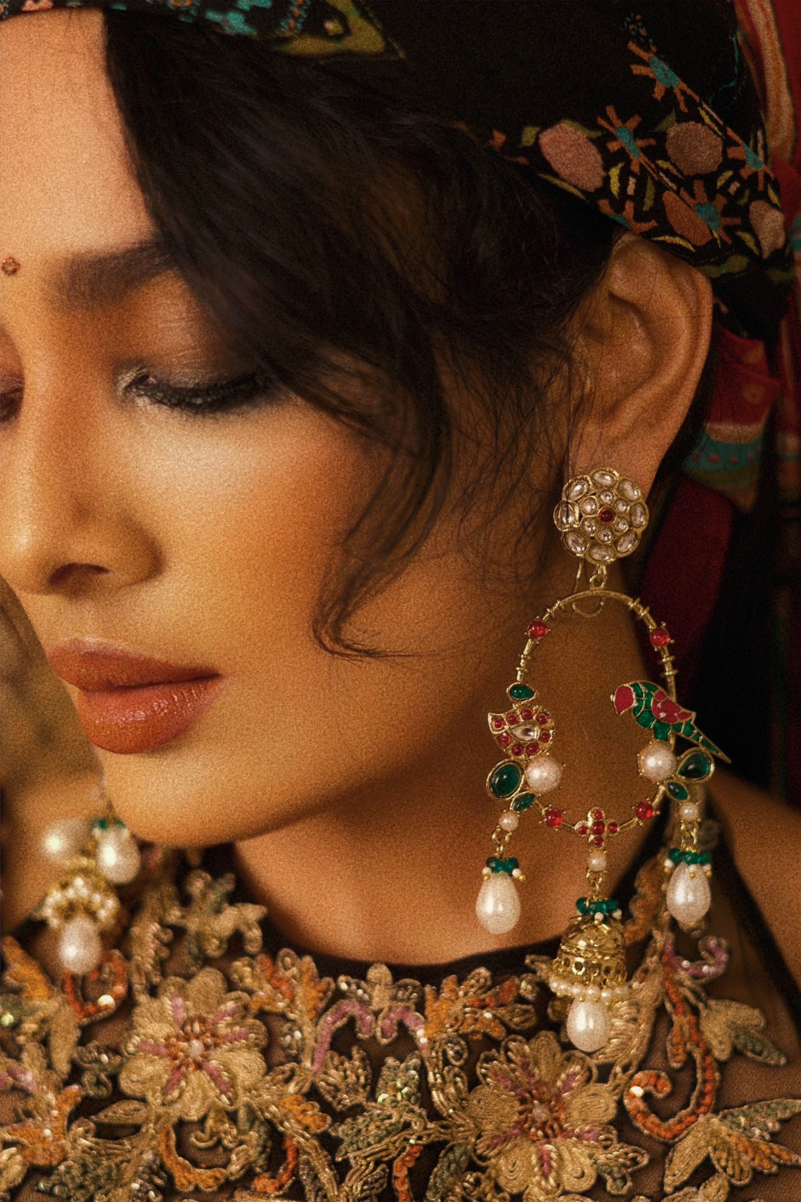 Chaitalya Statement Earrings