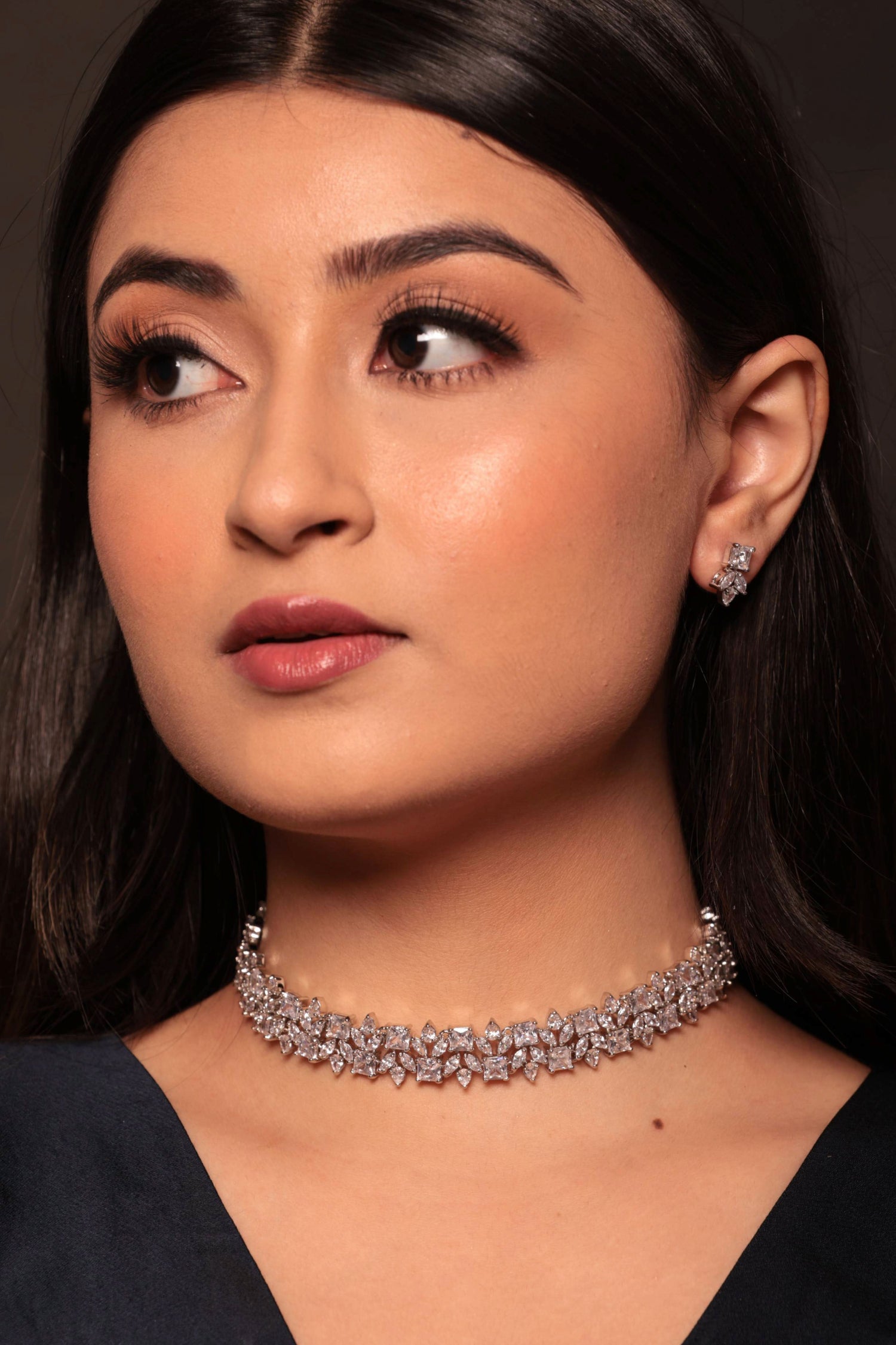 Darcy Diamond Choker Set