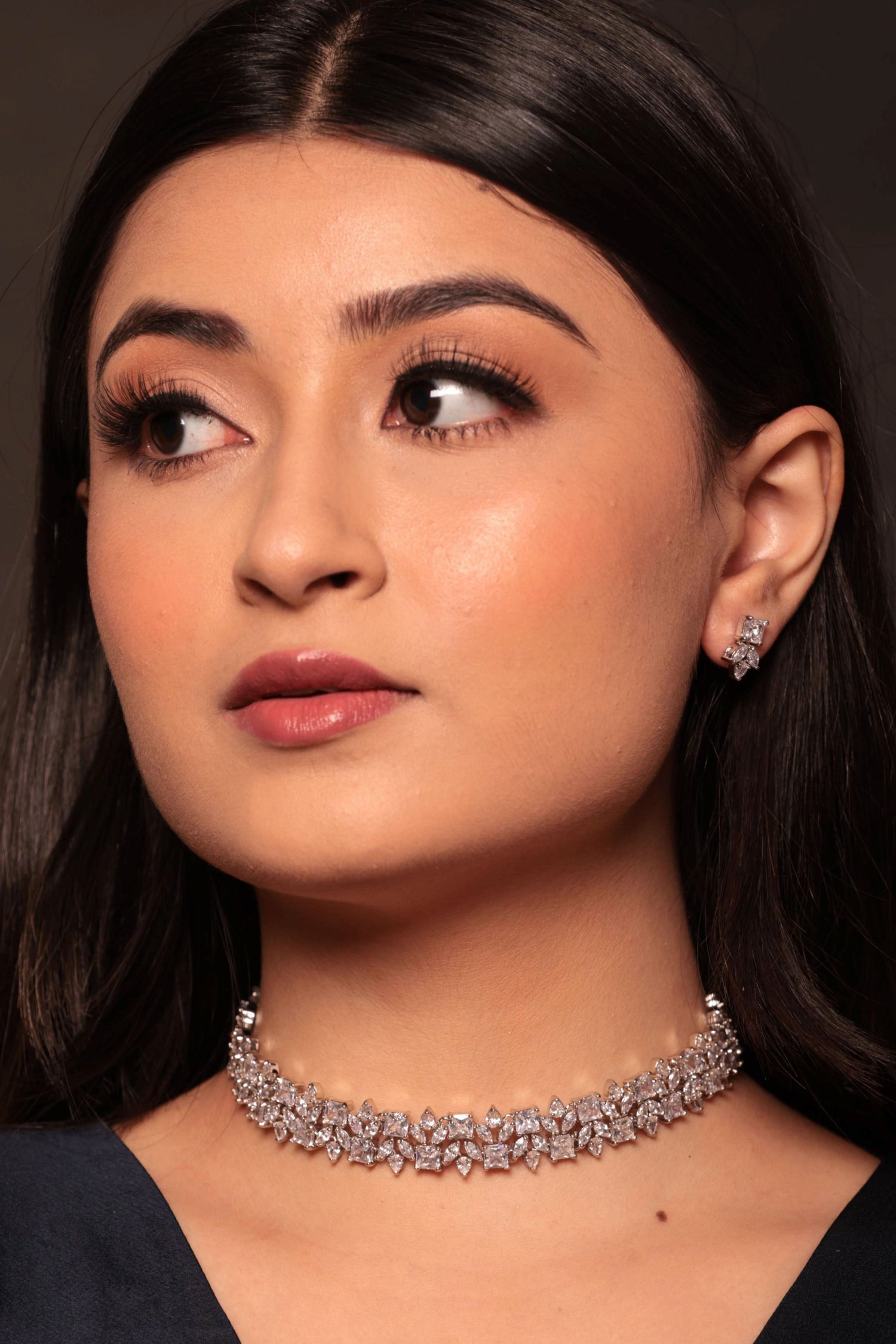 Darcy Diamond Choker Set