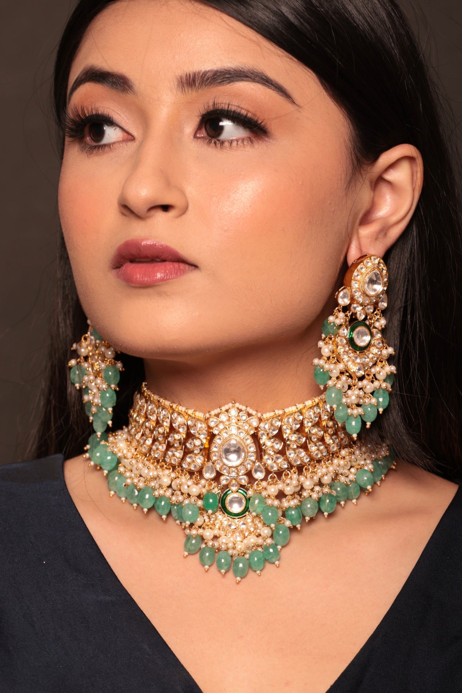 Gisèle Polki Choker Set