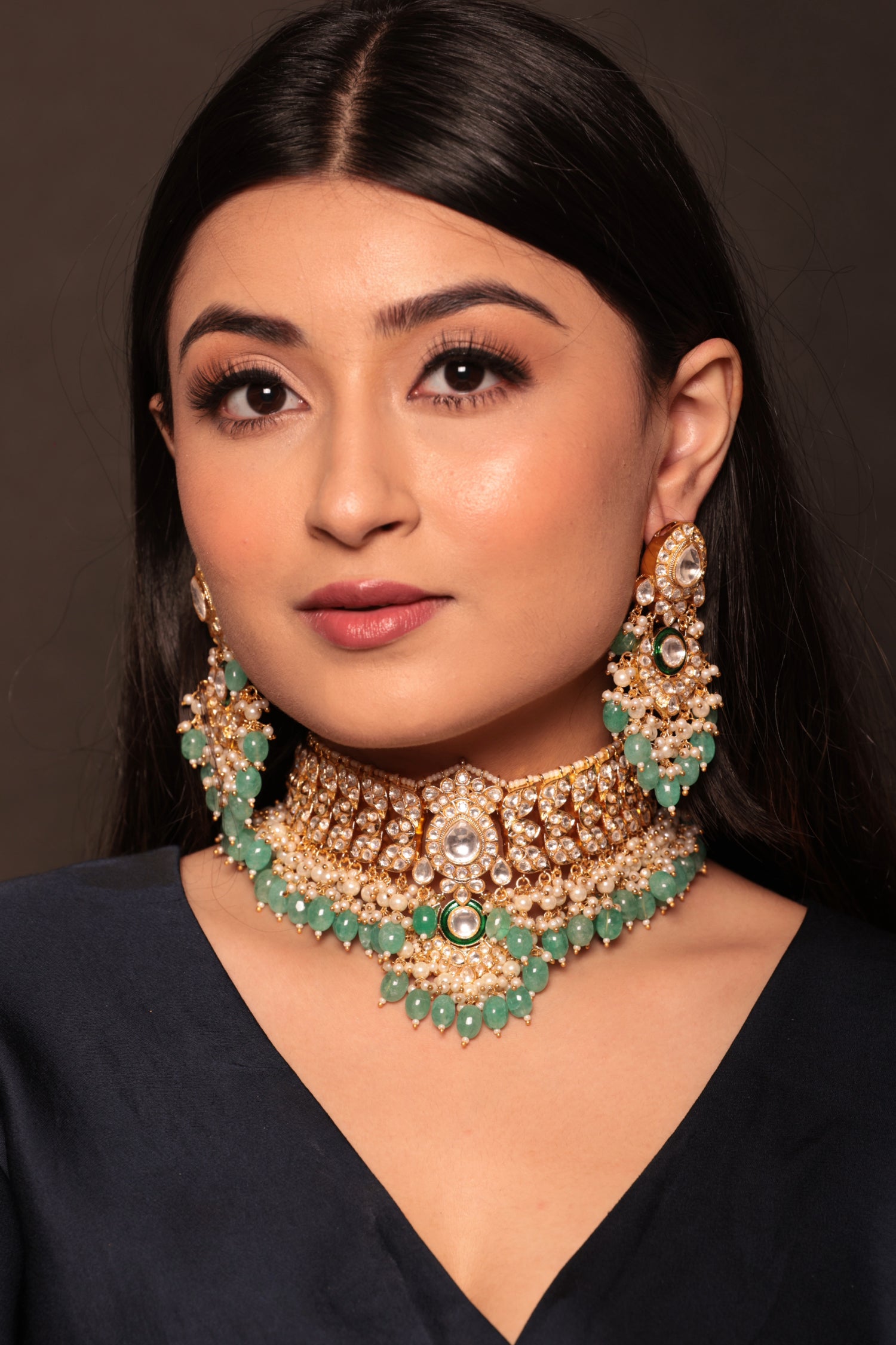 Gisèle Polki Choker Set