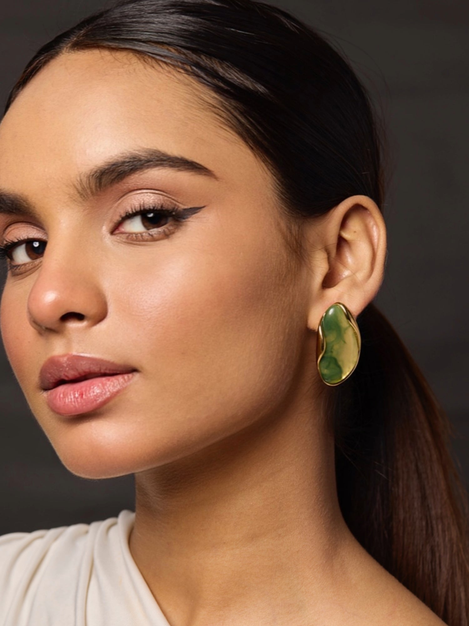 Emerald Oasis Earrings