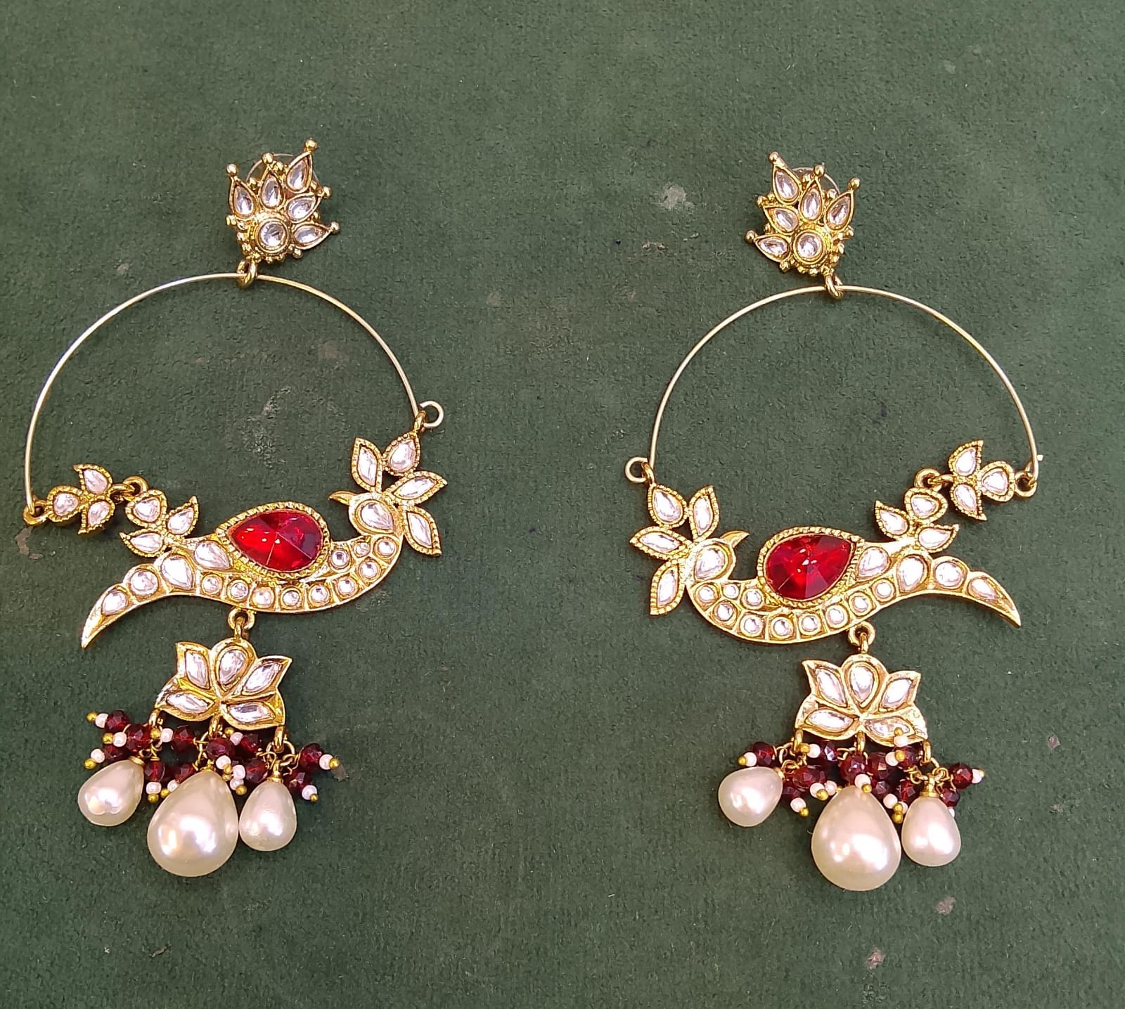 Sayali Kundan Earrings