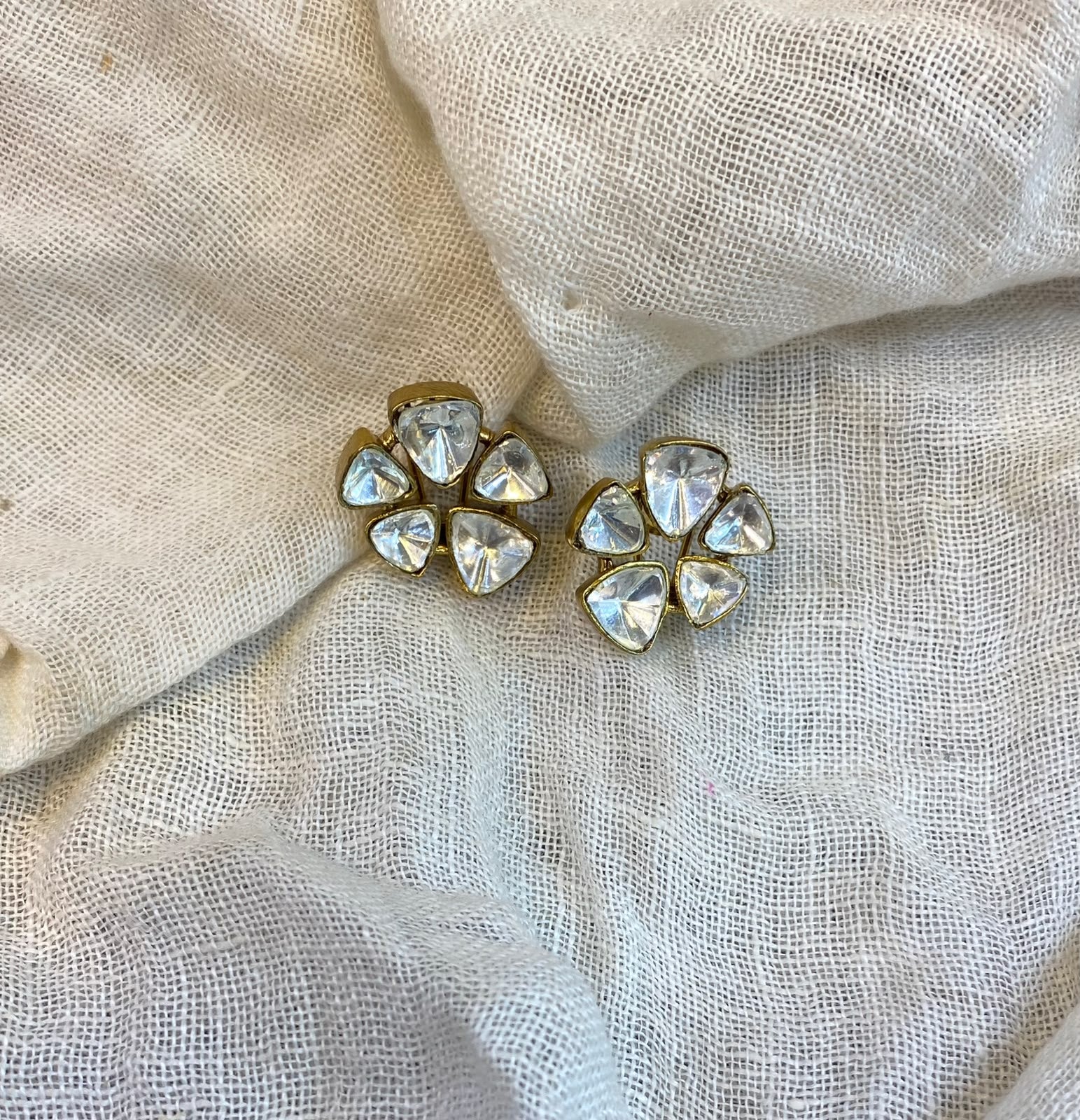 Parul Polki Studs Earrings