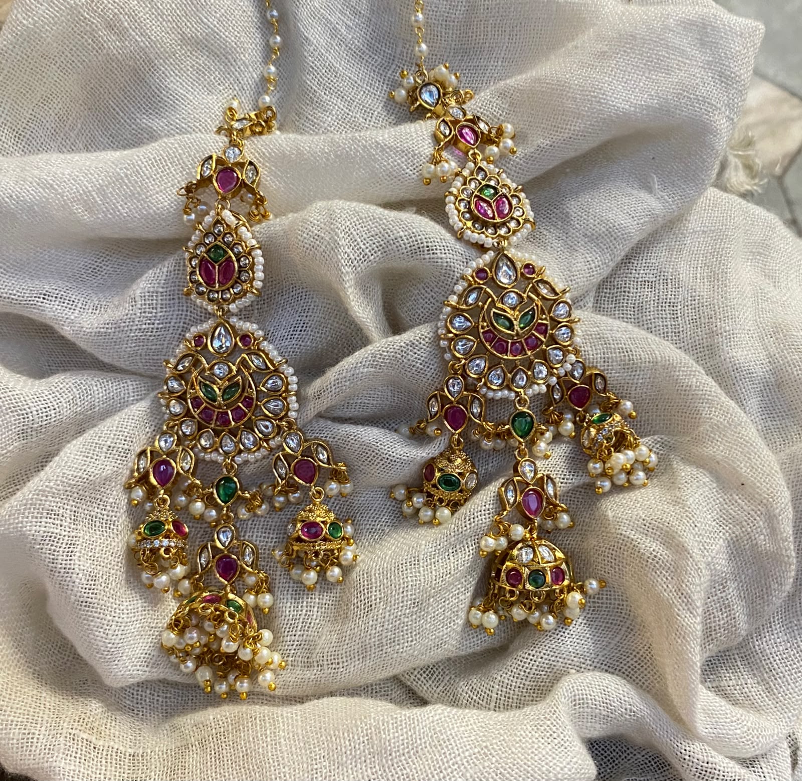 Preiti Polki Kundan Earrings