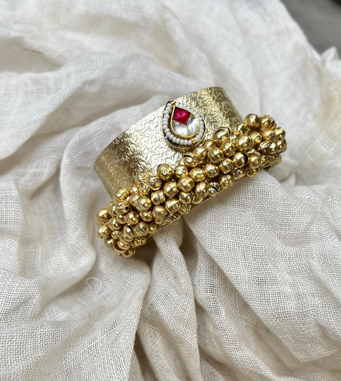 Gold Plated Bracelet Cuff