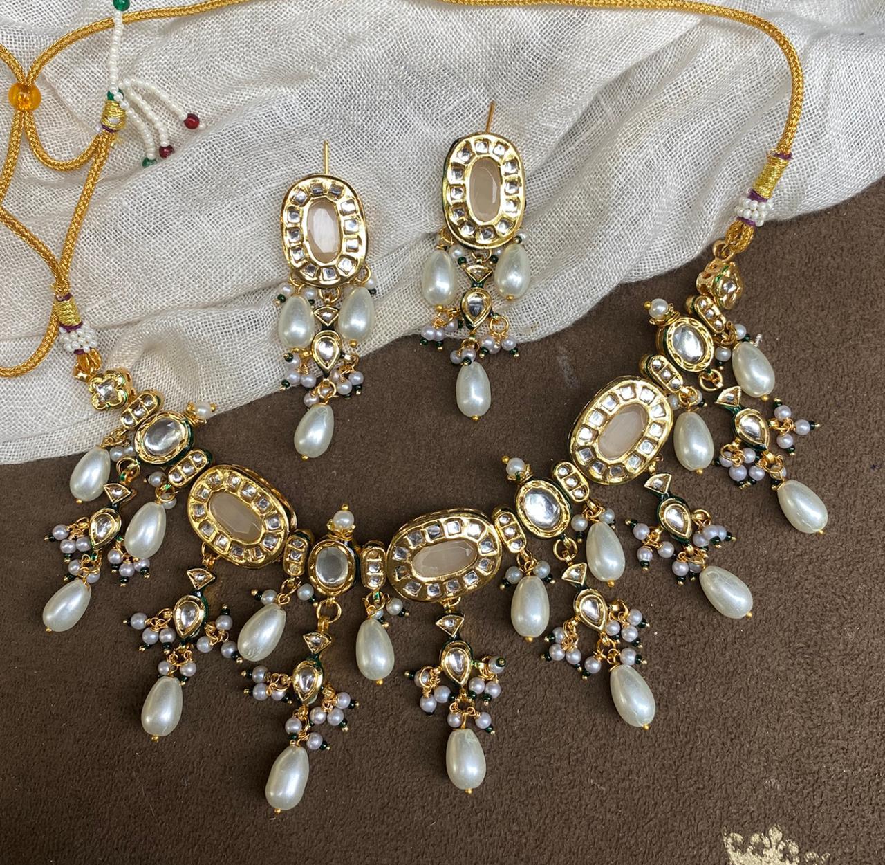 Zayla Kundan Necklace Set