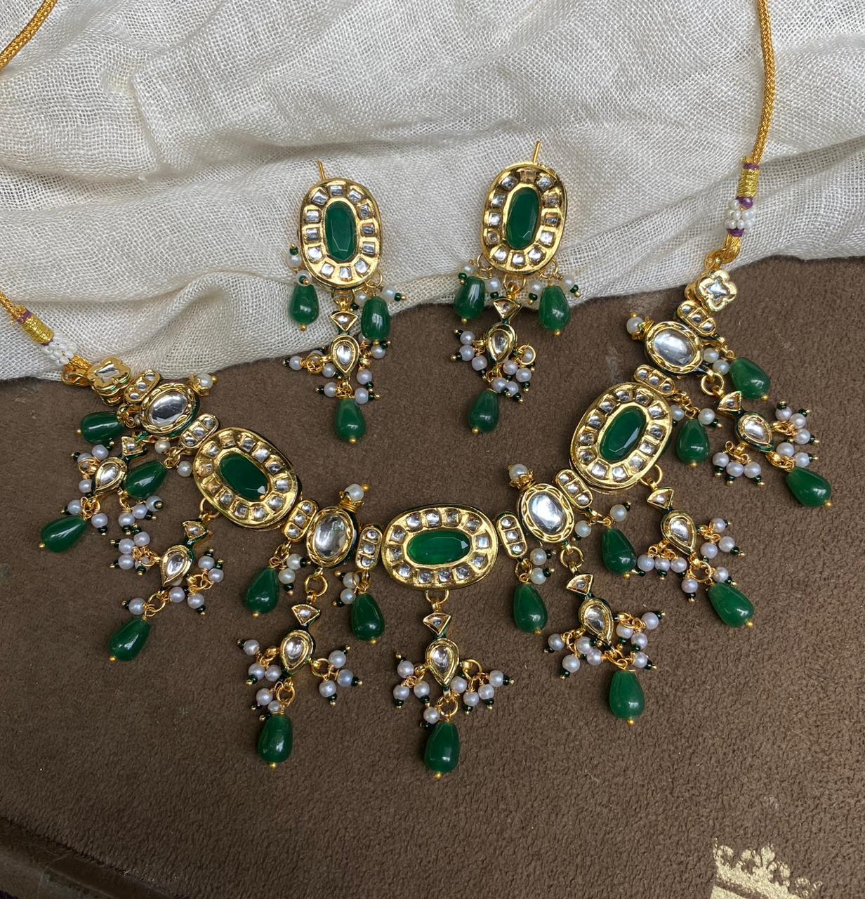 Zayla Kundan Necklace Set