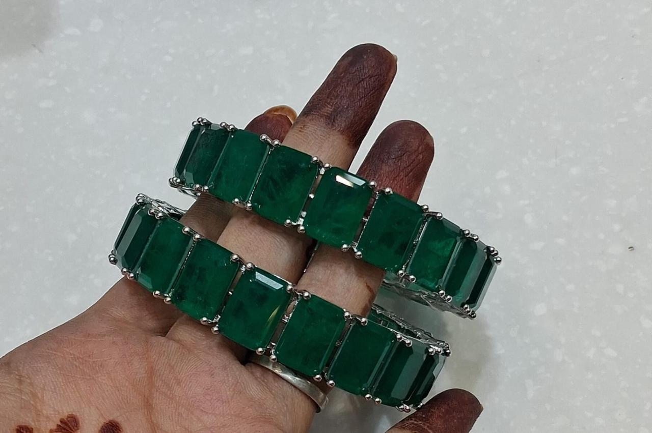 Solenne Diamond Bangles