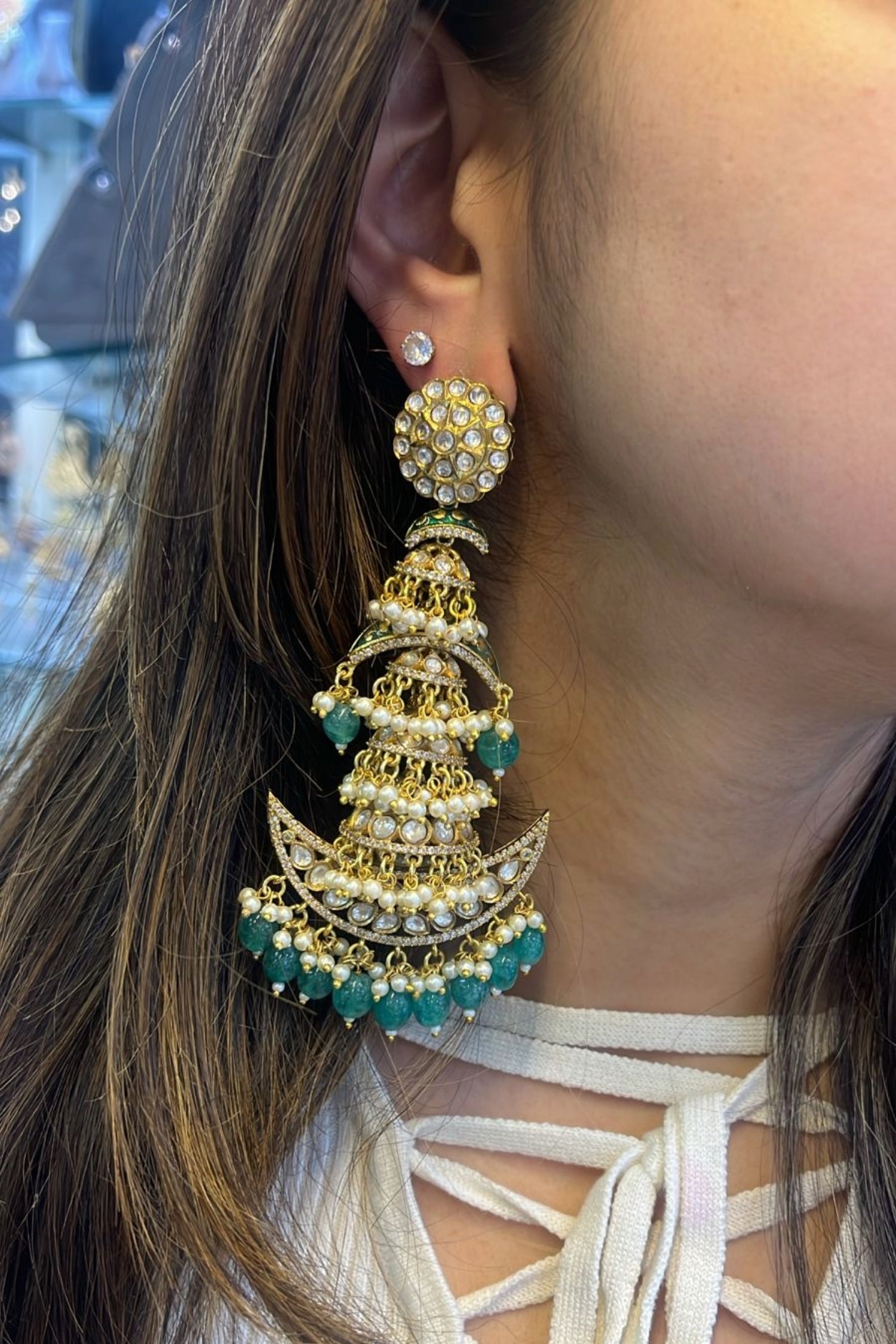 Lalitya Victorian Polki Earring