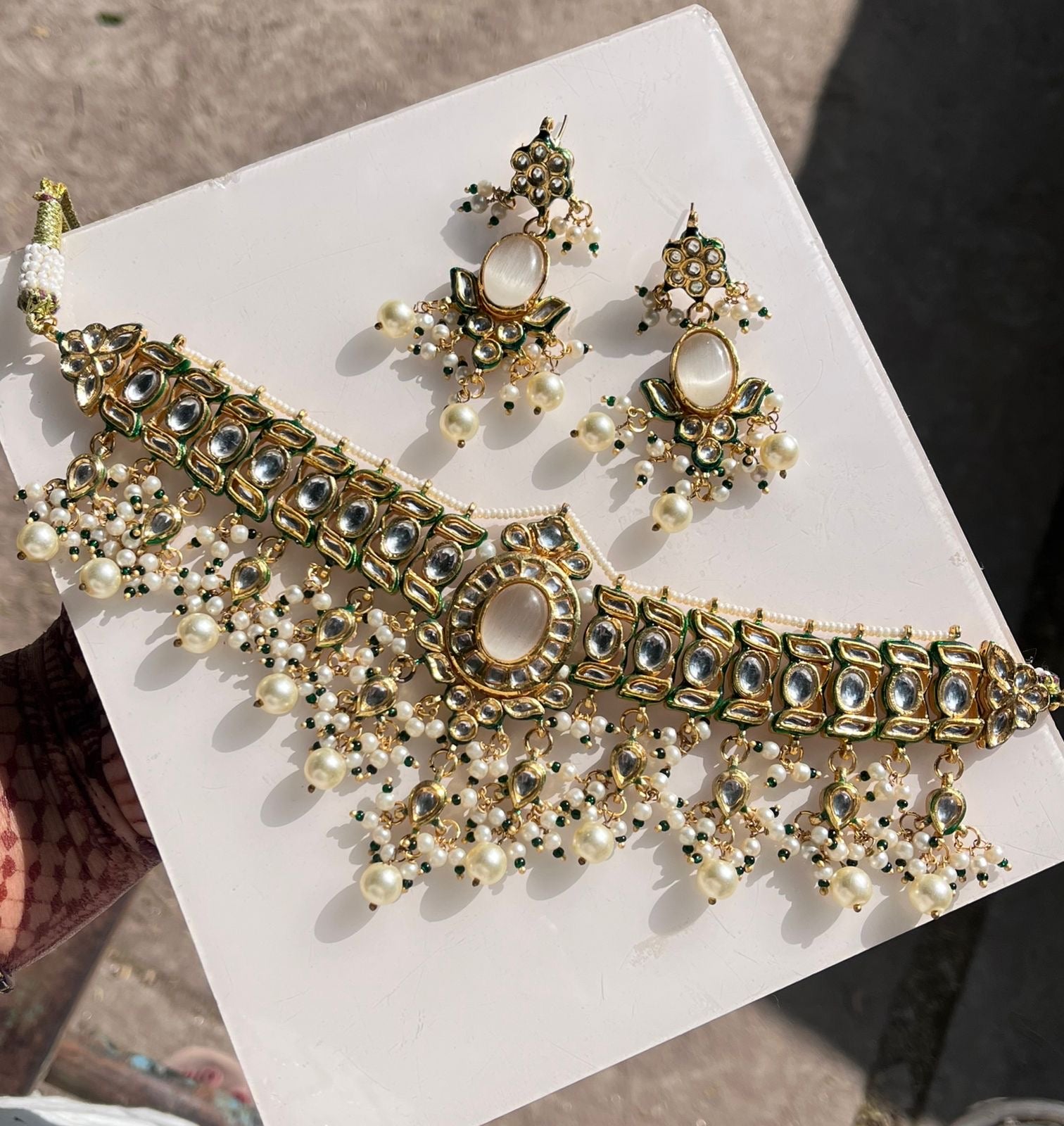 Mriga Kundan Choker Set