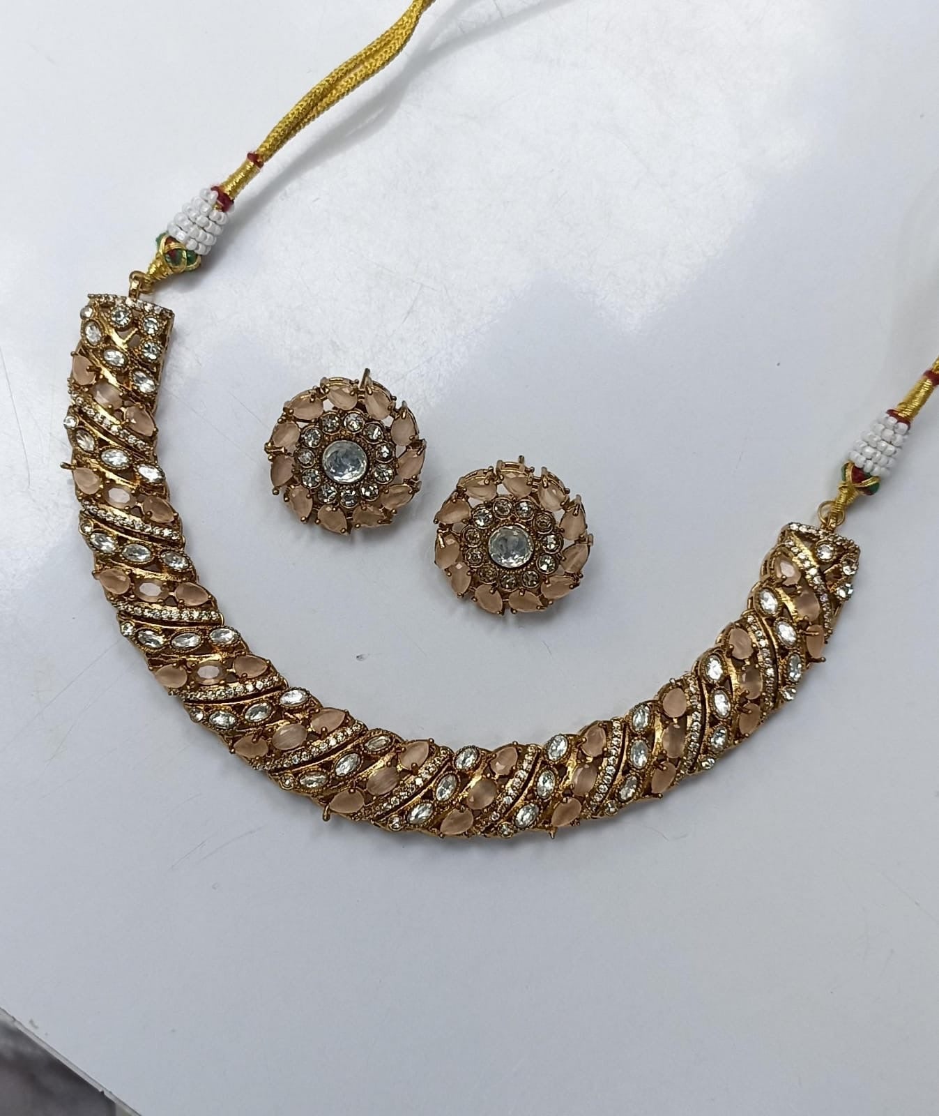 Revya Polki Necklace Set