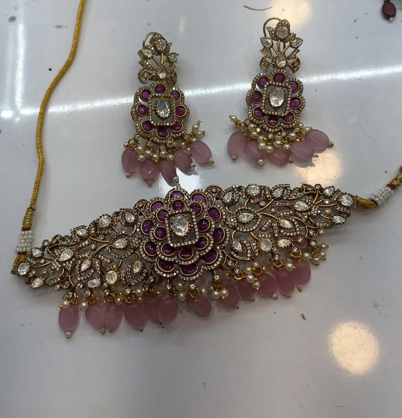 Lidia Victorian Polki Set