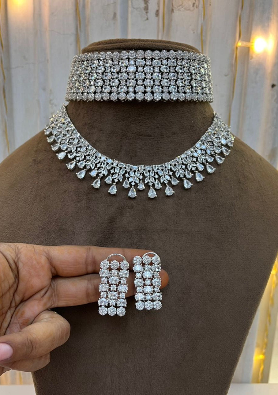 Bellona Diamante Necklace Set