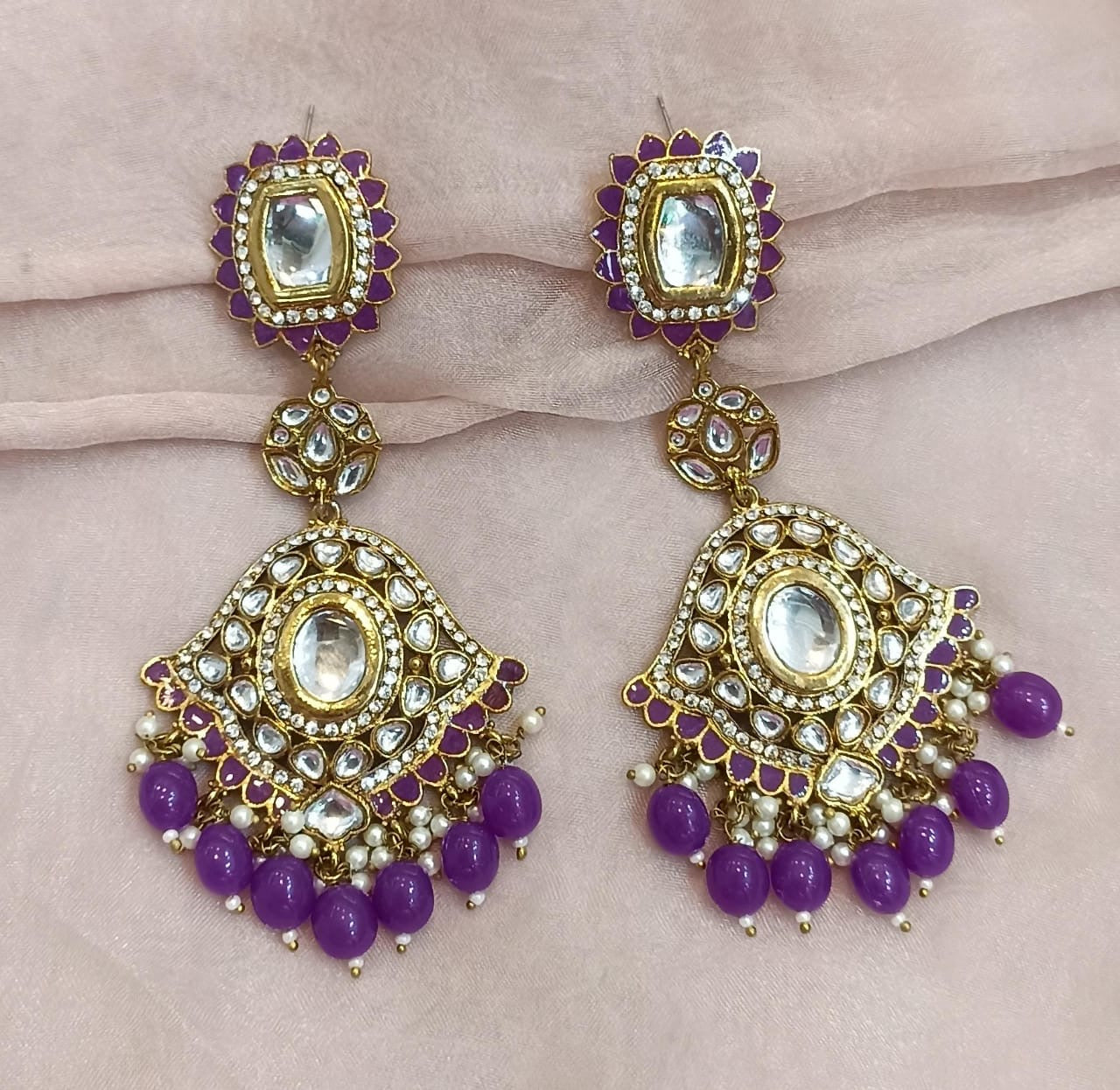 Arka Kundan Earrings