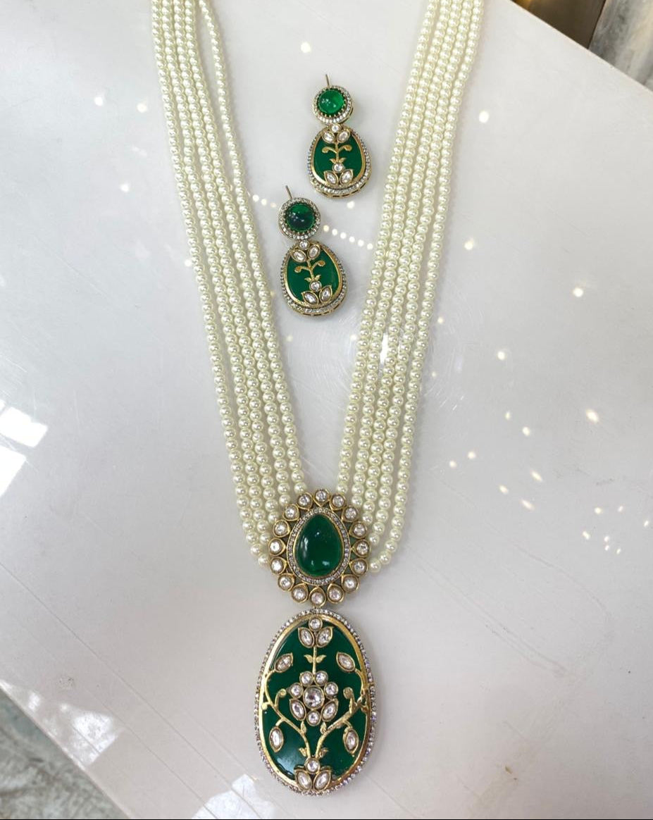 Yara Layered Handcrafted Necklace Set