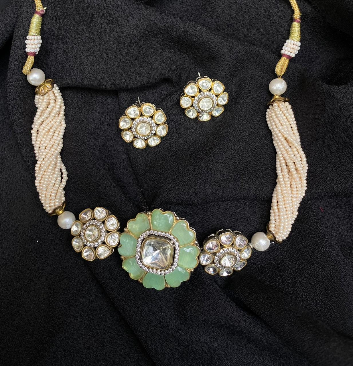 Kundan Necklace Set