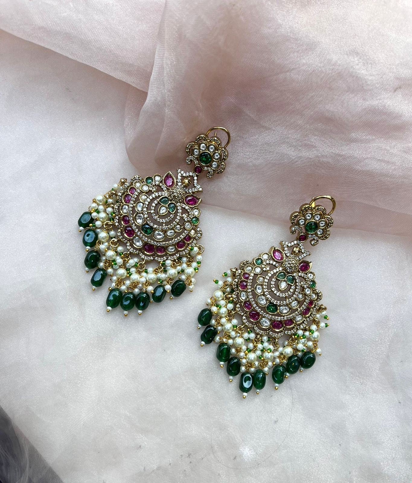 Yaara Polki Kundan Earrings