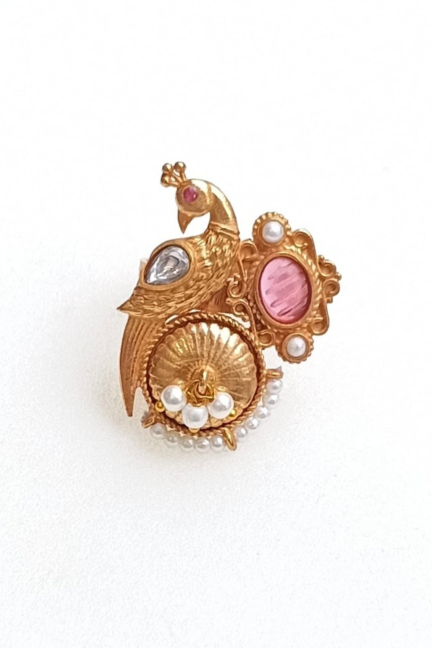 Nisa Gold Adjustable Ring