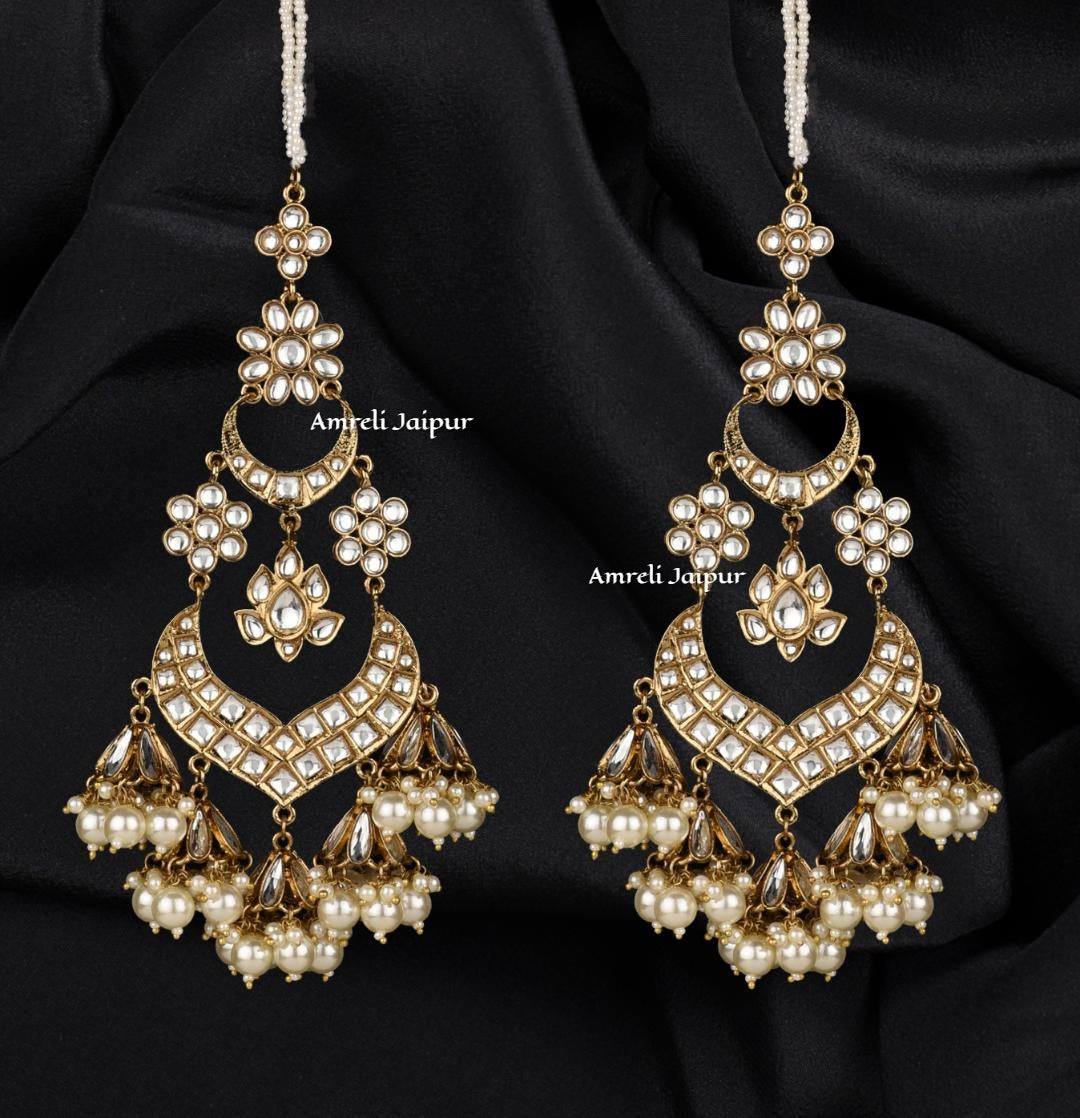 Fiza Kundan Earrings