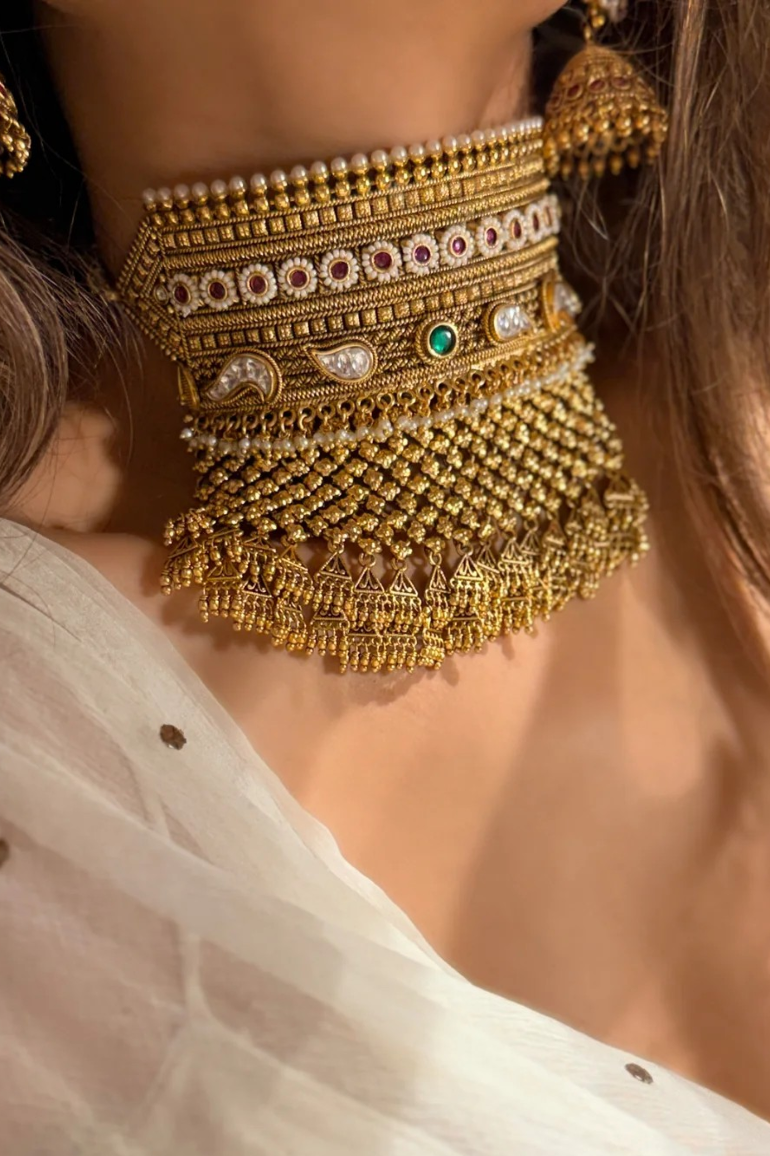 Deepika Gold Temple Set