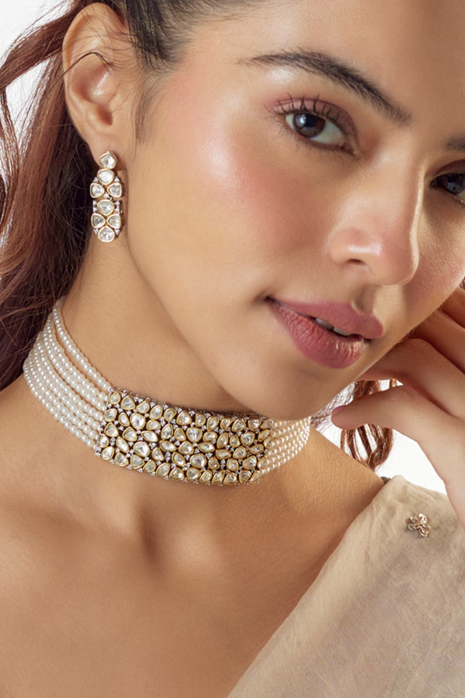Meela Polki Choker Set