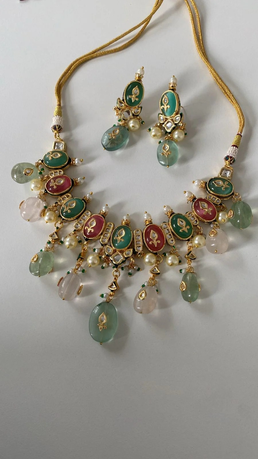 Luma Navratan Kundan Set