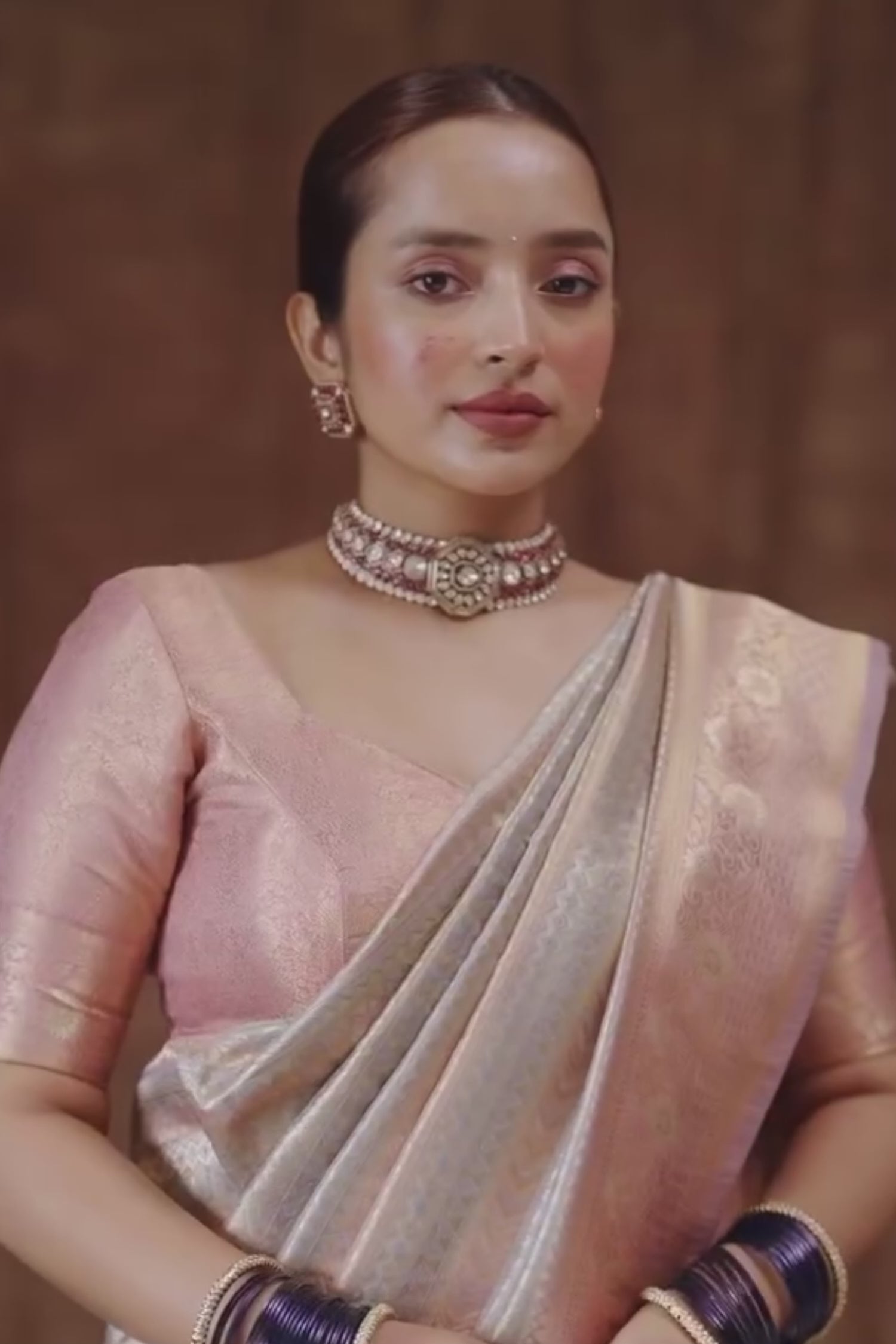 Diksha Polki Choker Set