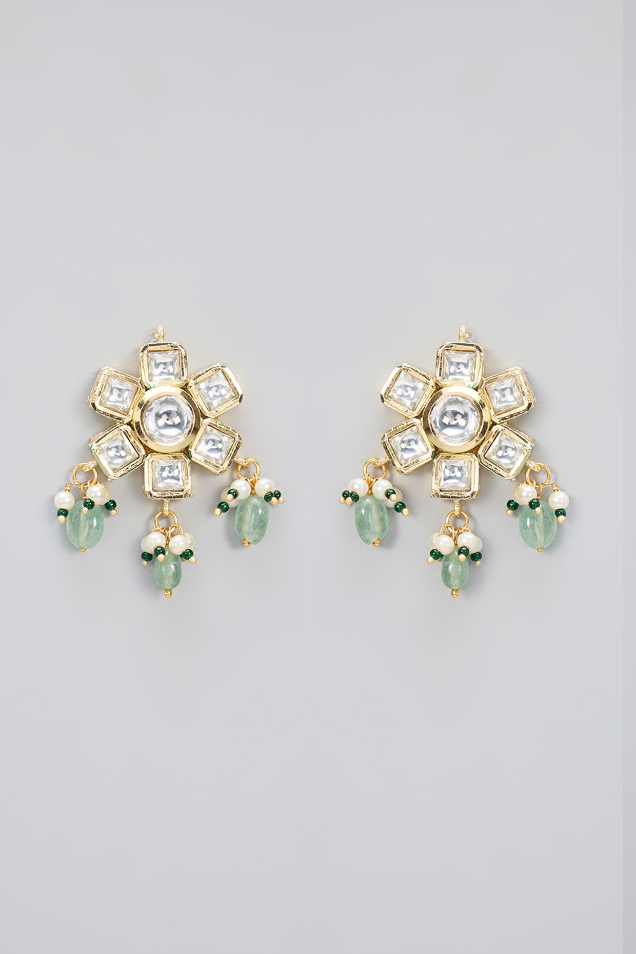Meelani Kundan Studs Earrings