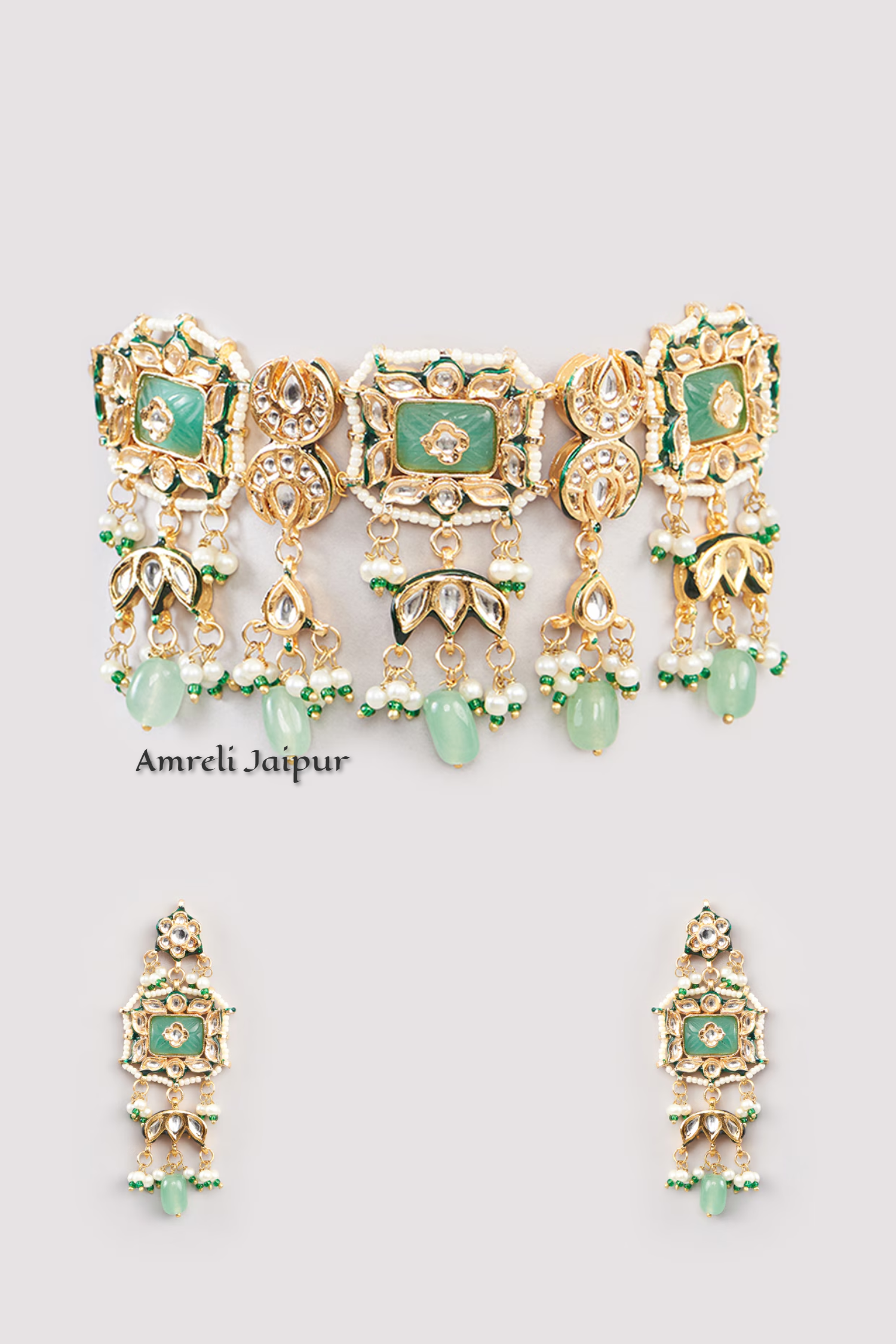 Asika Kundan Choker Set