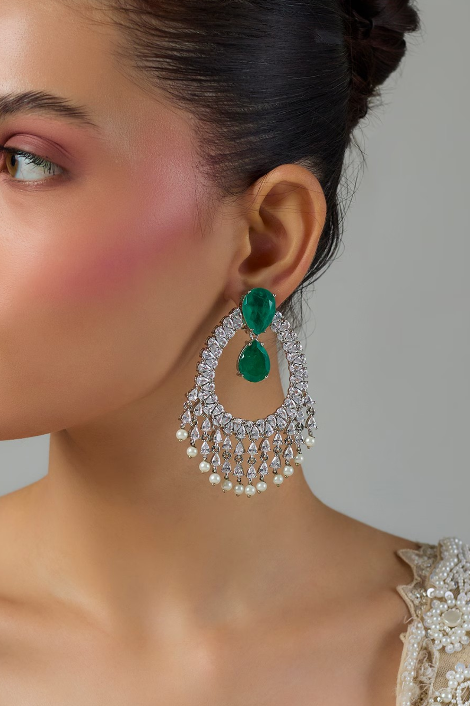 Casrina Diamond Danglers