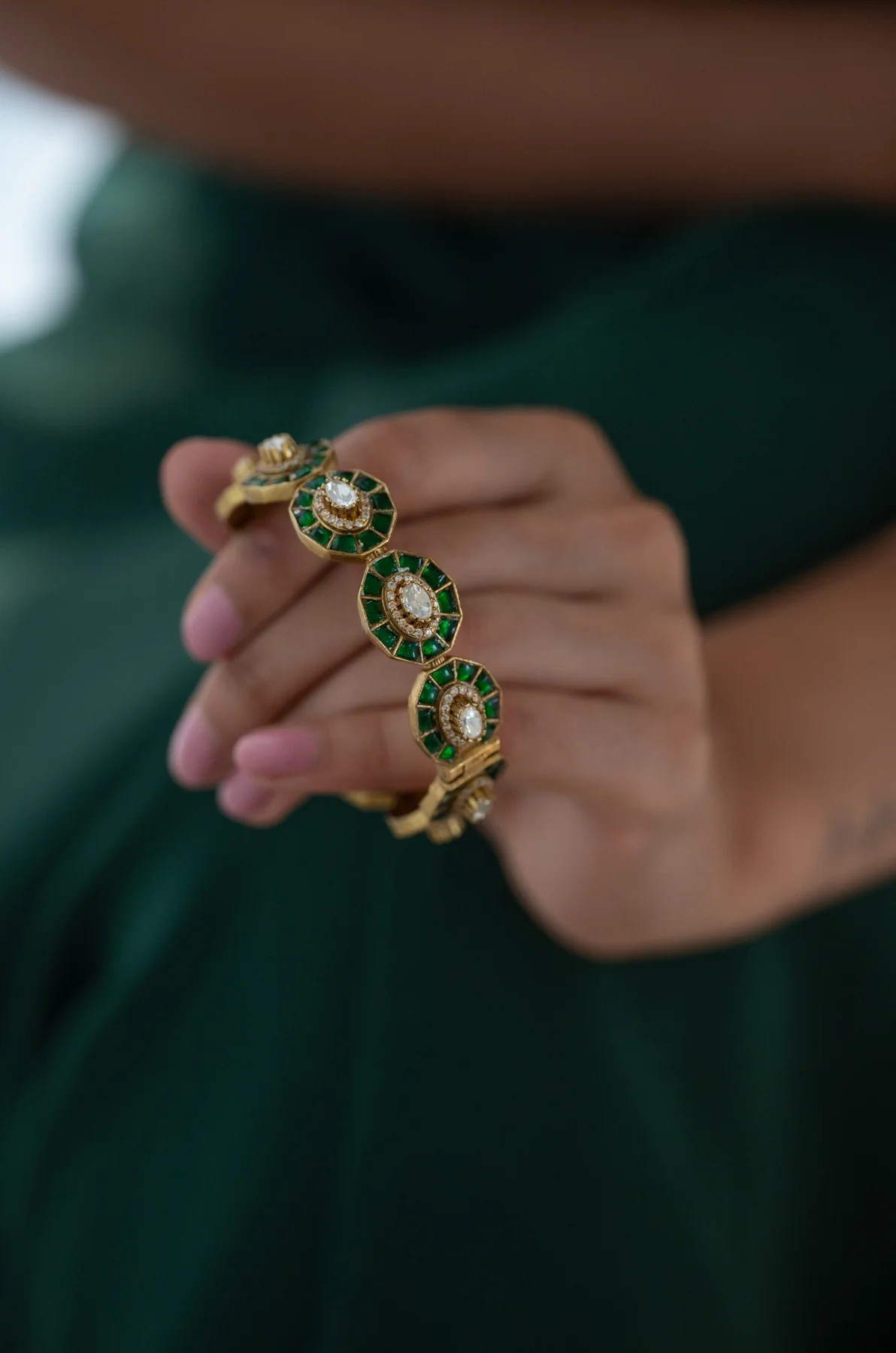 Uncut Polki Bangles